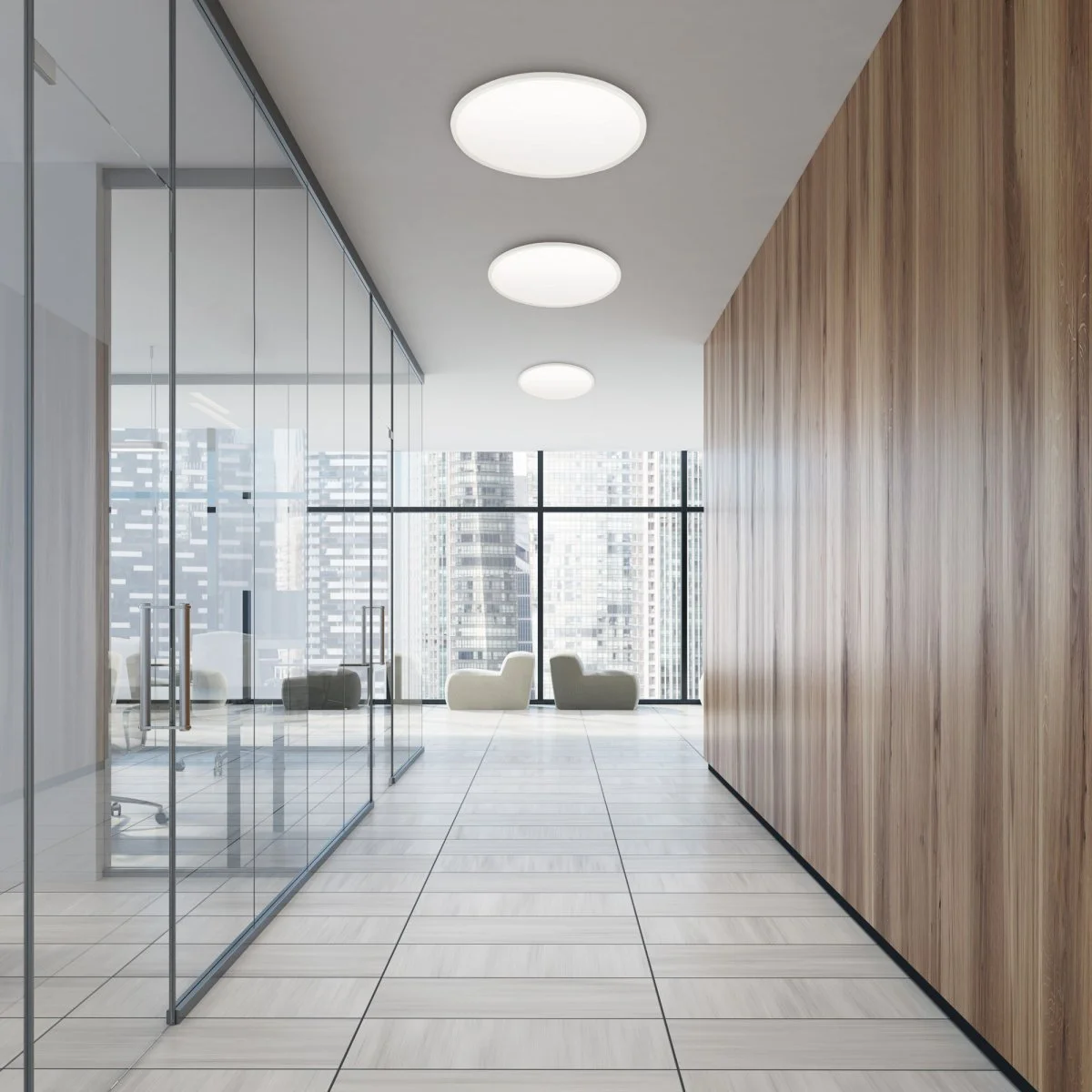 картинка Уличный потолочный светильник Aqua IP54 CCT+DIM 18904 18904 Aqua