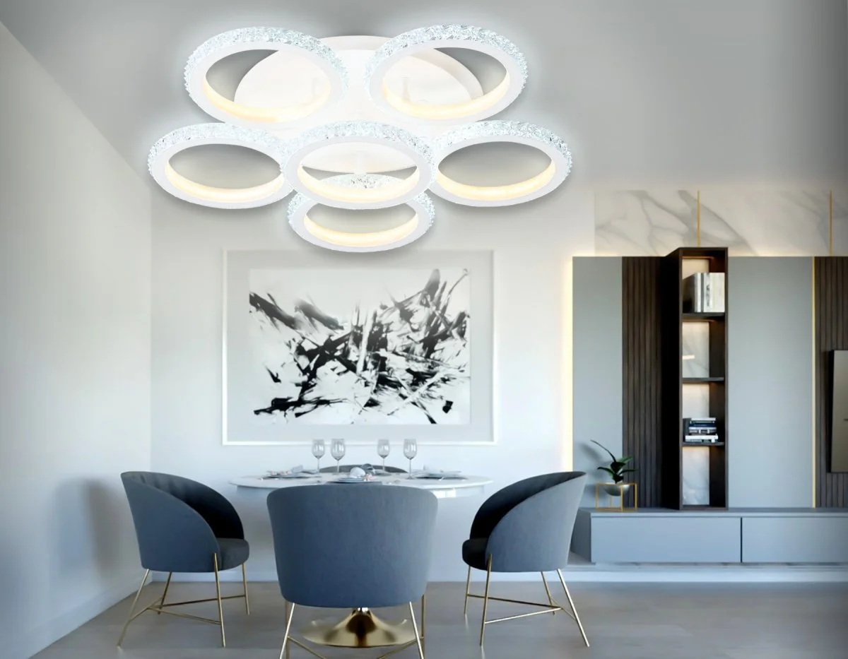 картинка Потолочный светодиодный светильник с пультом