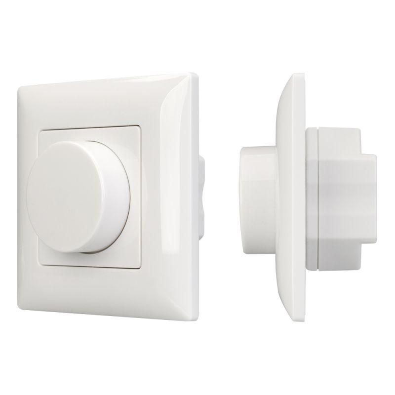 картинка Панель роторная SMART-P14-DIM-IN White 230В 3А 0-10В Rotary 2.4G IP20 пластик. Arlight 025037