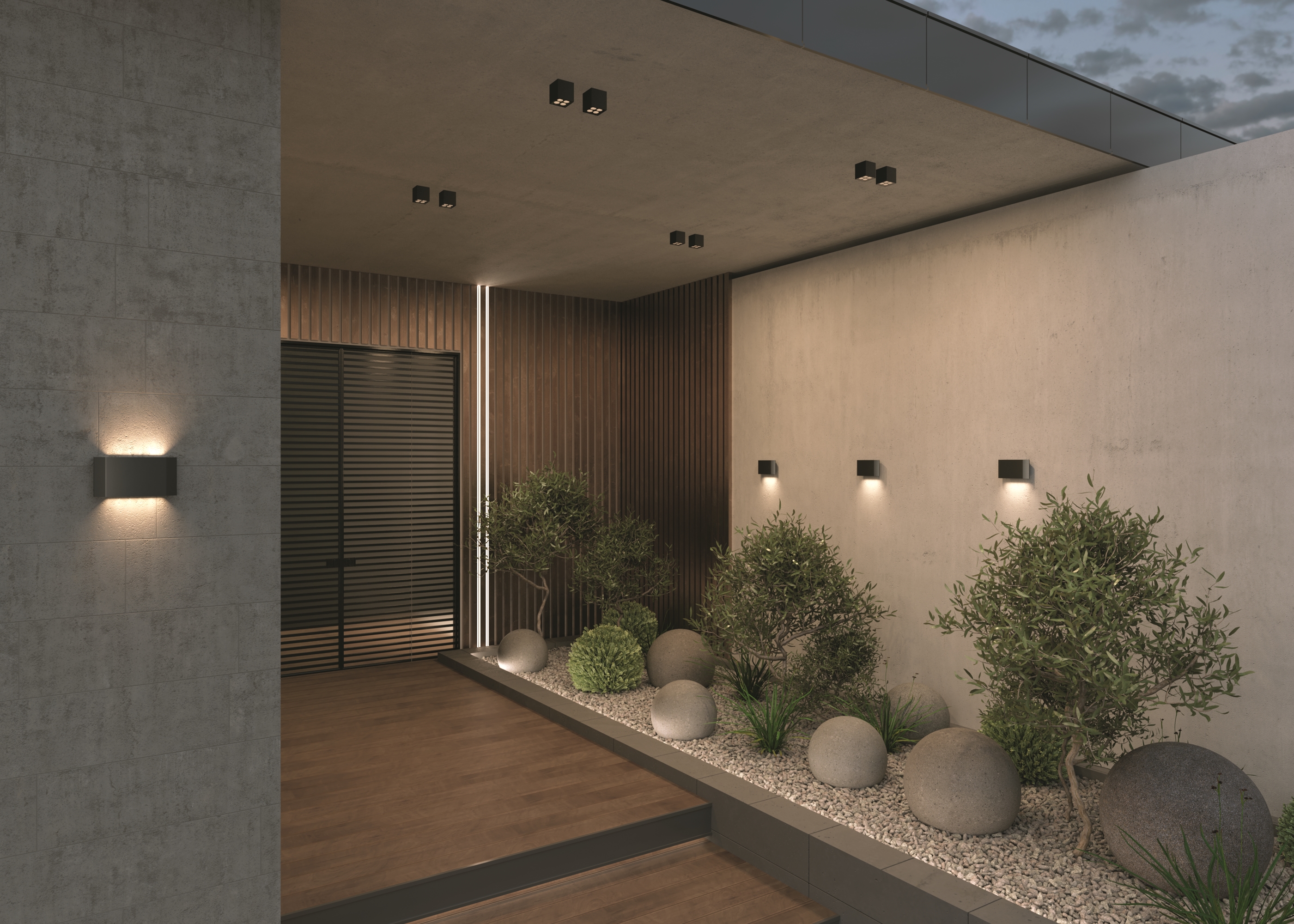 картинка Архитектурная подсветка Outdoor O412WL-L5GF3K