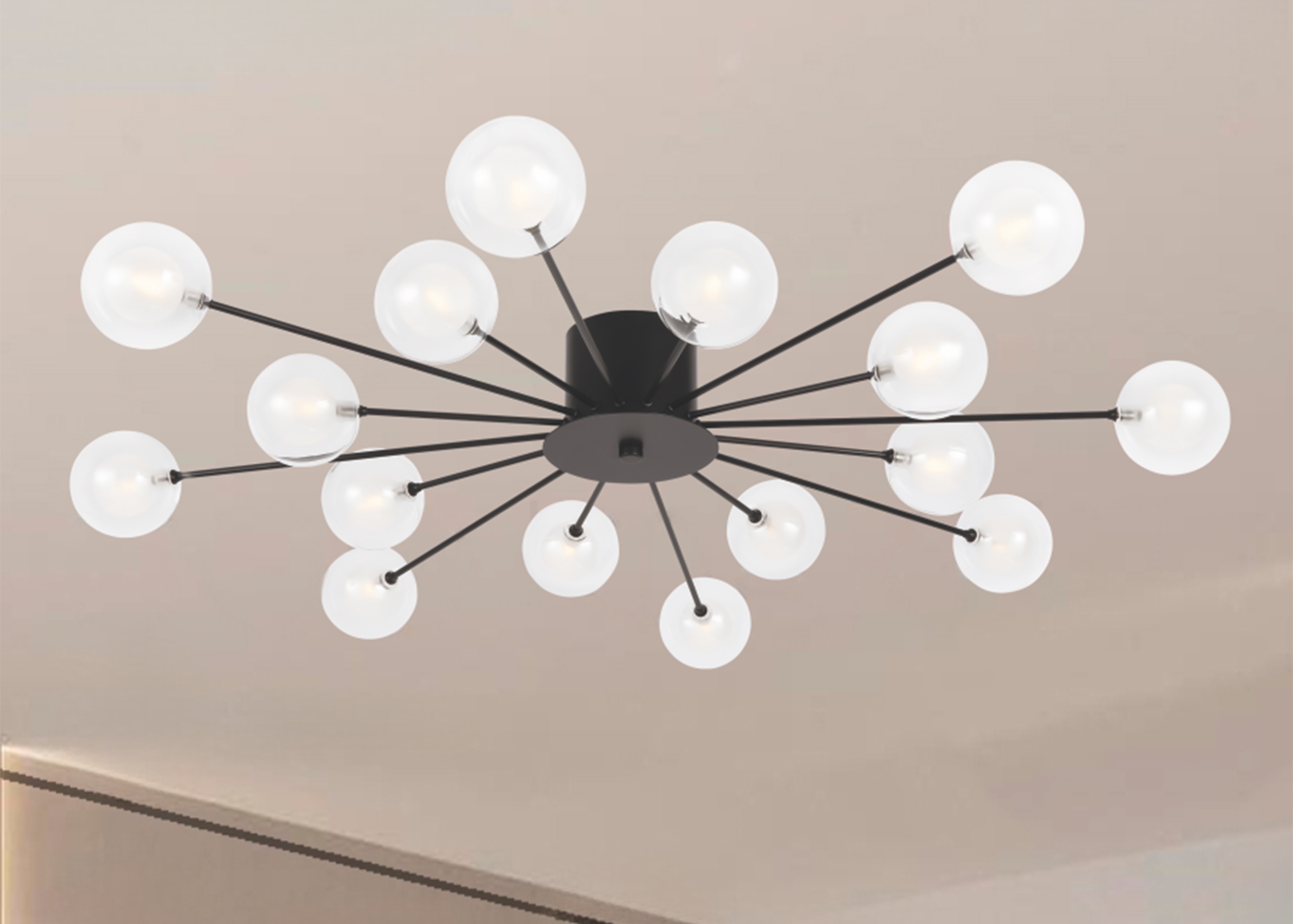 картинка Потолочный светильник Freya FR5242CL-16B1