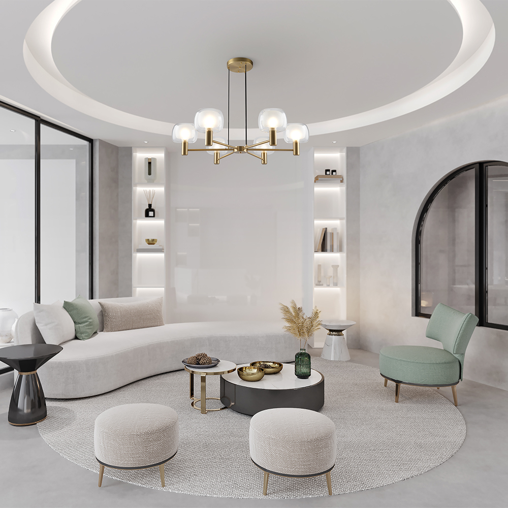 картинка Подвесной светильник Maytoni MOD411PL-06G