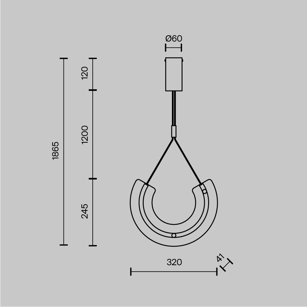 картинка Подвесной светильник Maytoni P091PL-L18G3K1