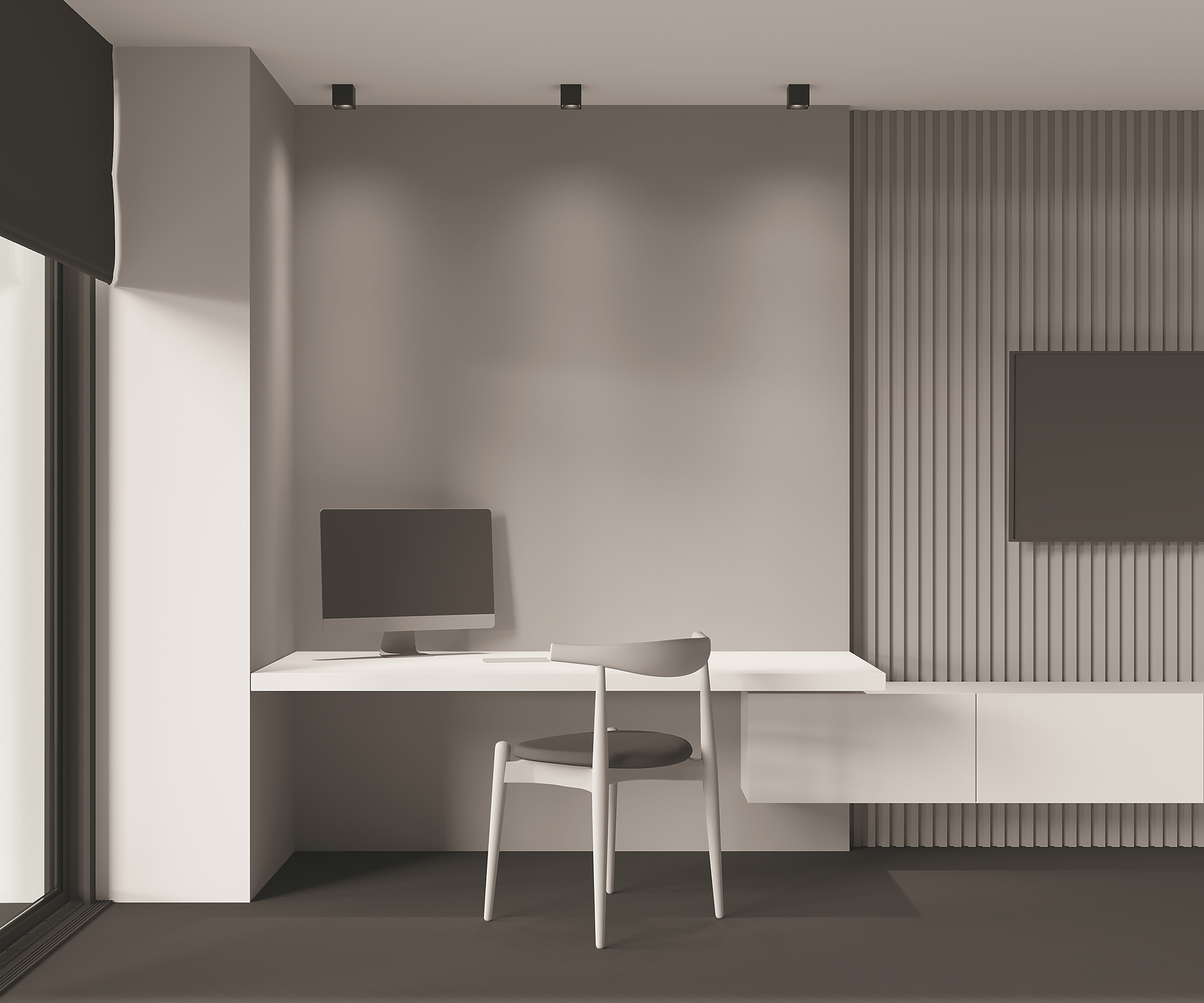 картинка Потолочный светильник Technical C065CL-L12B4K-D