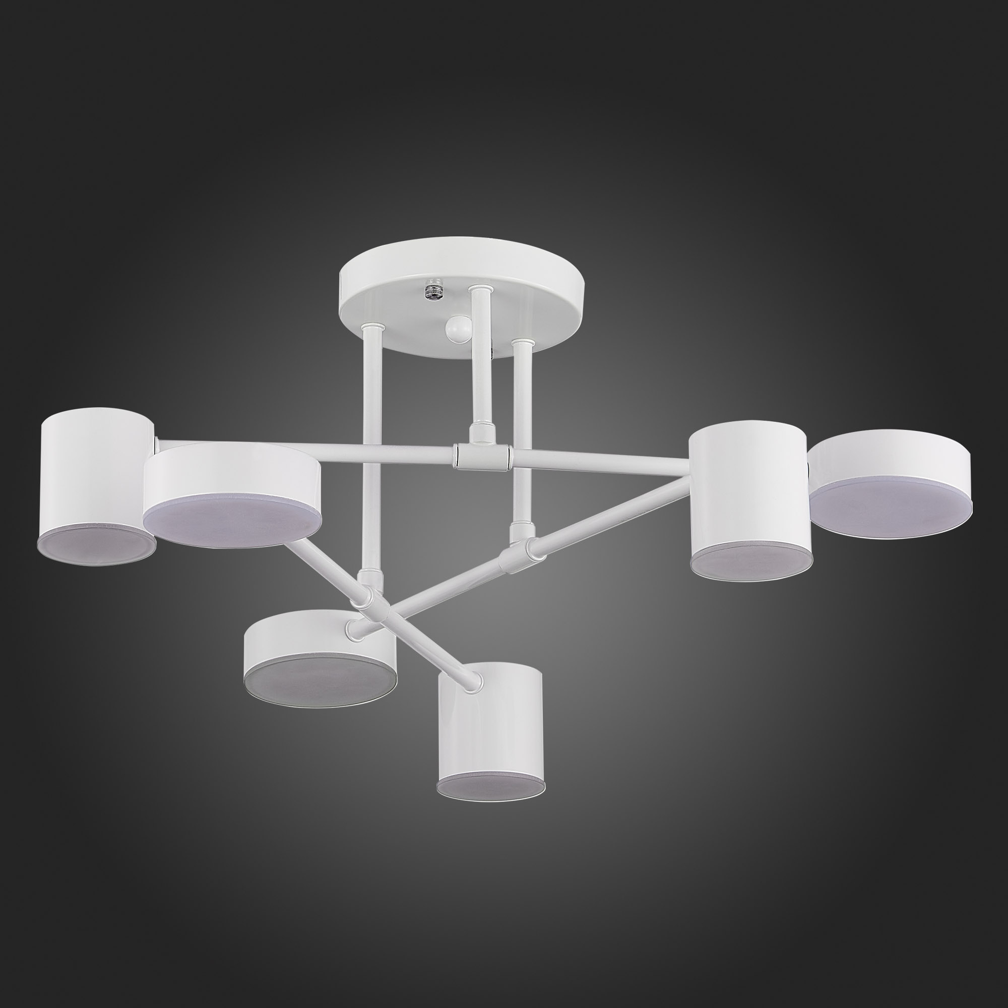 картинка SLE201052-06 Светильник потолочный Белый/Белый LED 6*7W 4000K