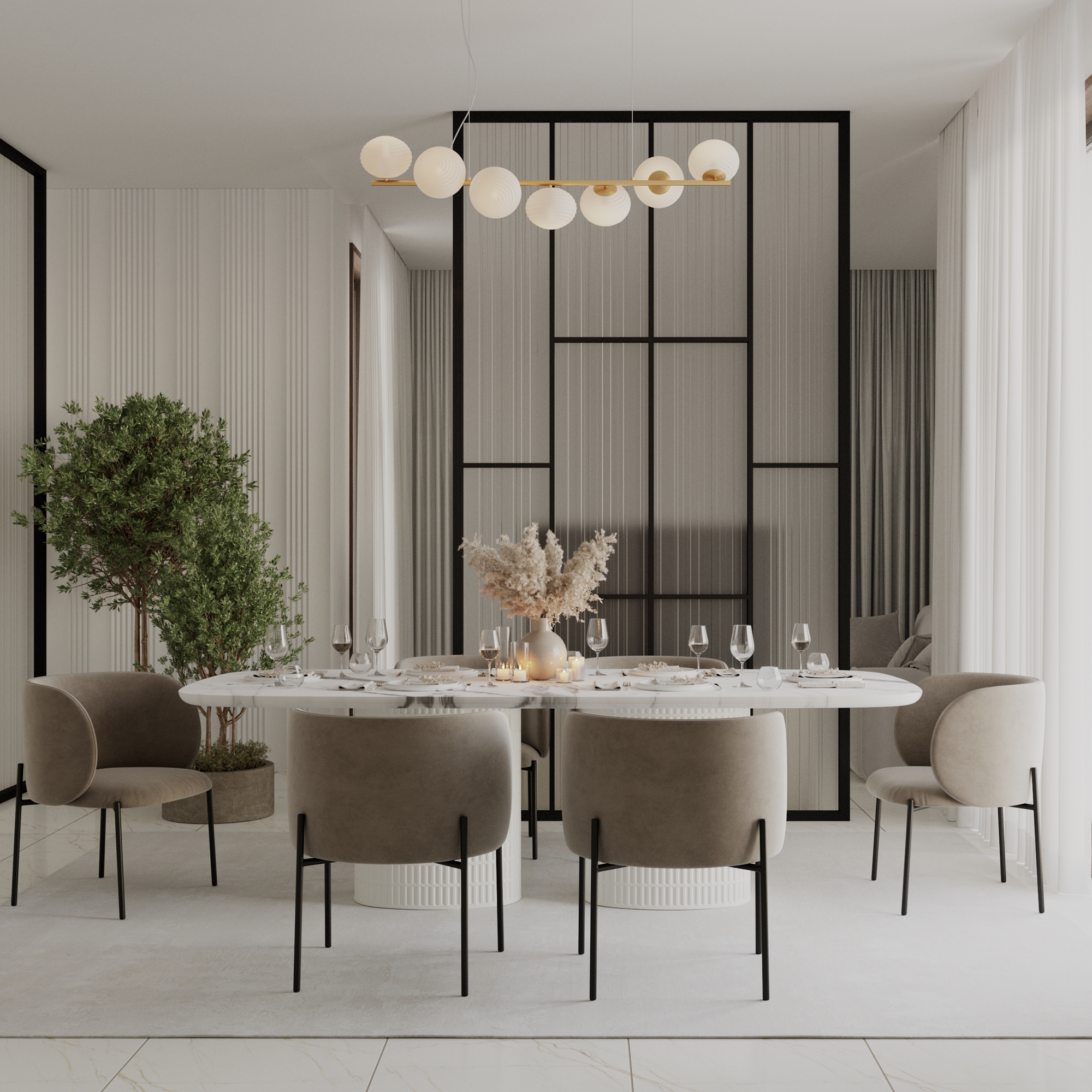 картинка Подвесной светильник Maytoni MOD268PL-07G