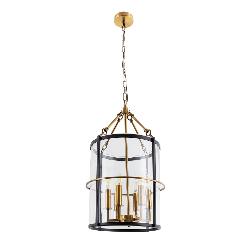 картинка Подвесной светильник Arte Lamp MEGREZ A7010SP-6BK