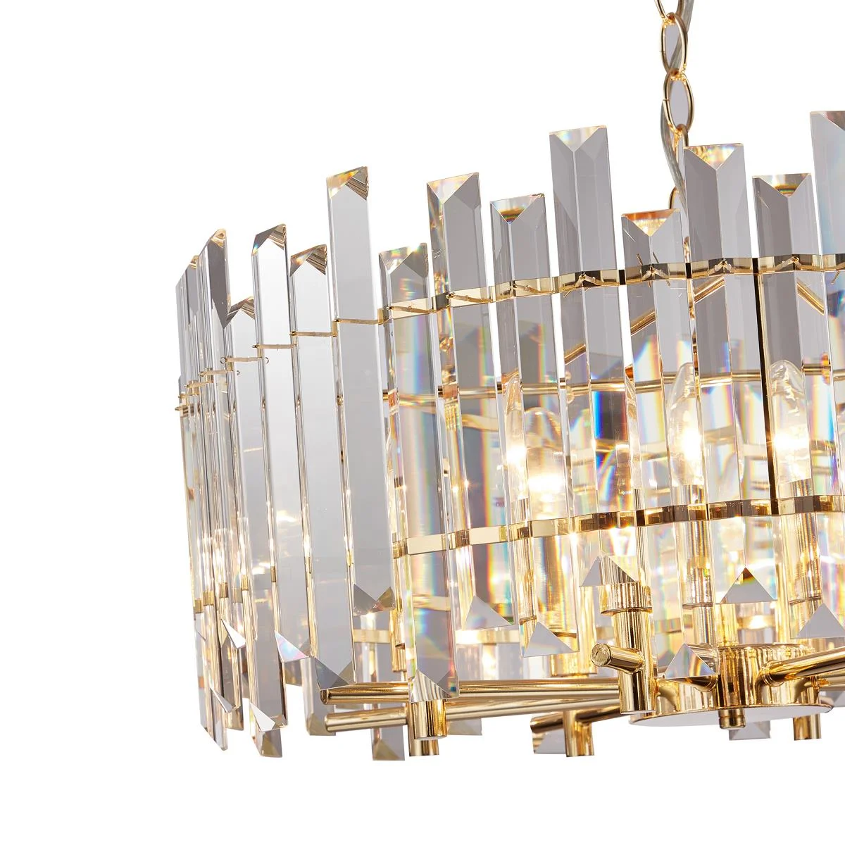 картинка Люстра подвесная хрустальная 2114/03/12P Stilfort, серия Feeriya