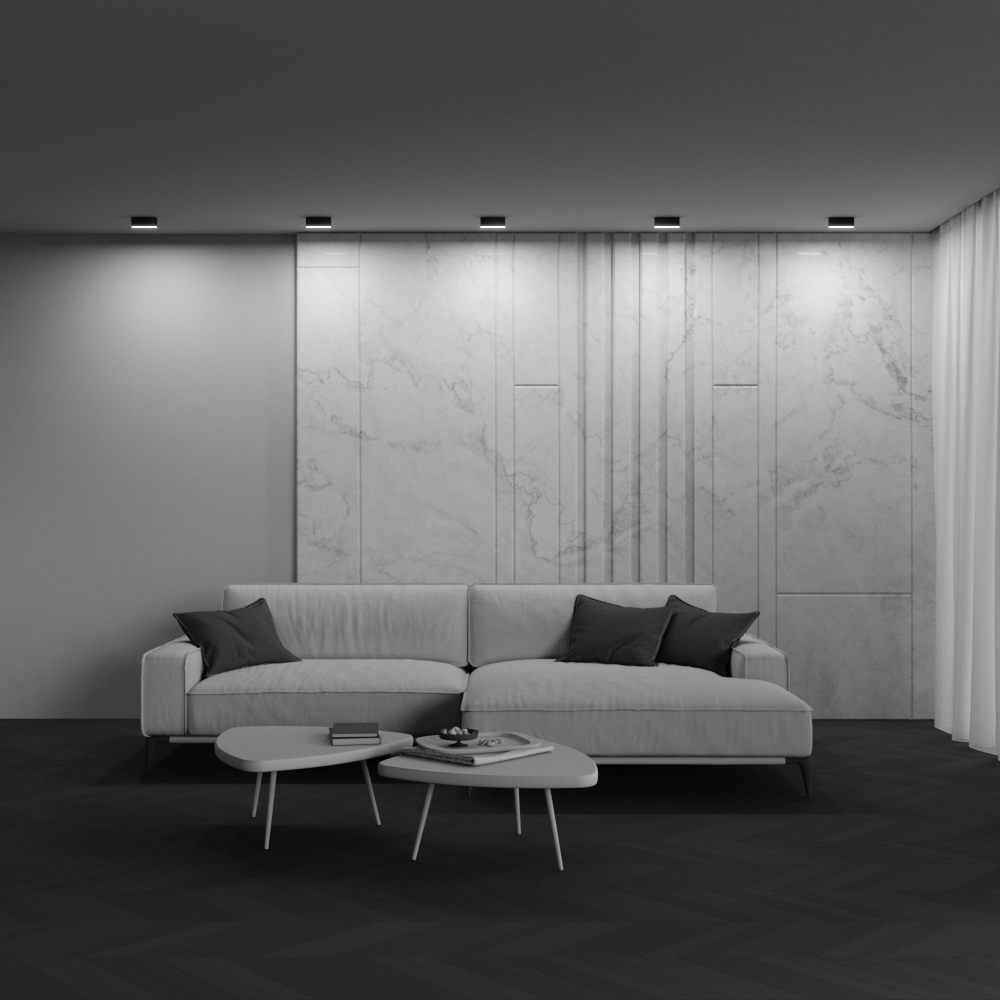 картинка Потолочный светильник Technical C068CL-12W3-6K-B