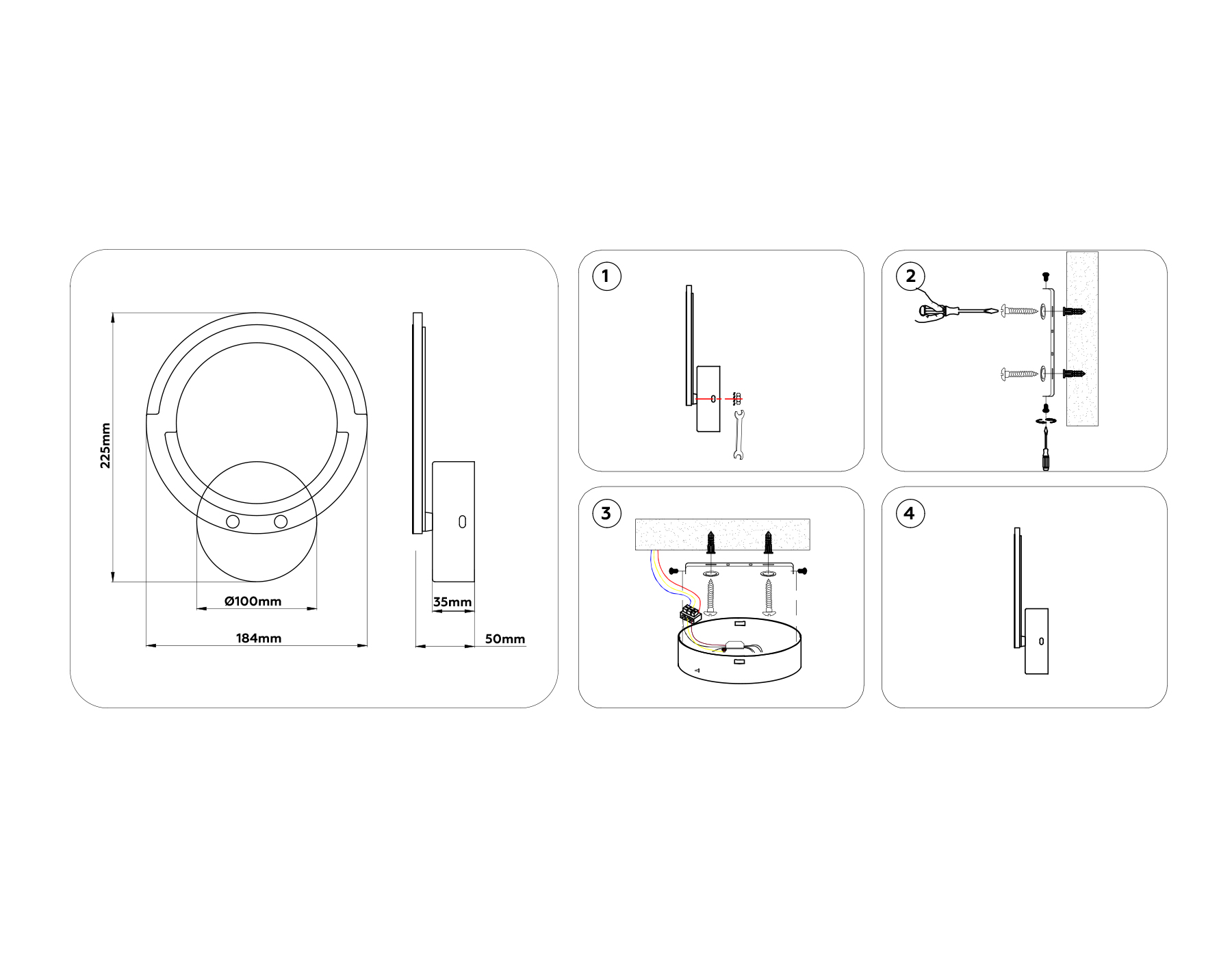 картинка Светильник светодиодный настенный  FA8946