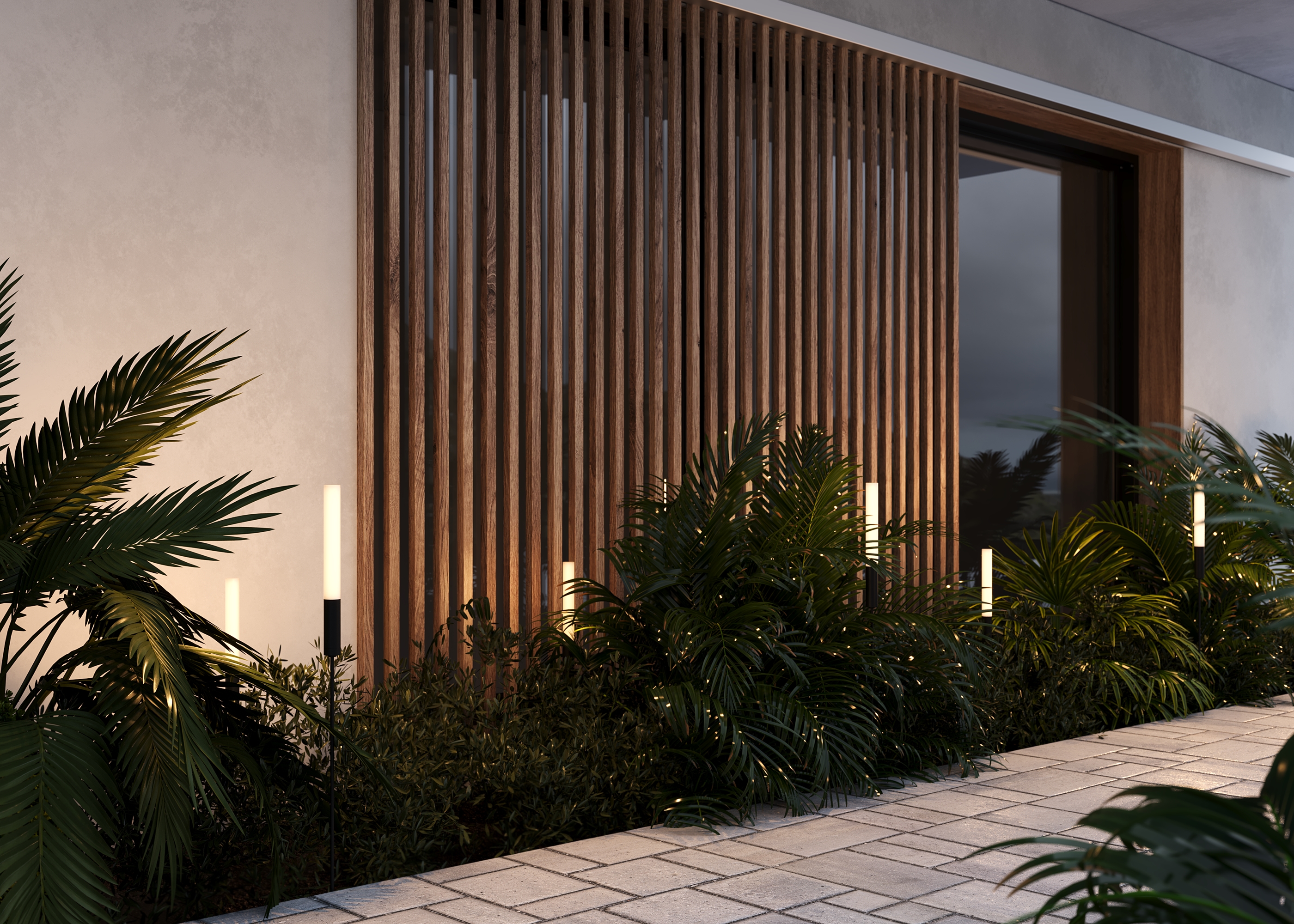 картинка Ландшафтный светильник Outdoor O487FL-L3GF3K1