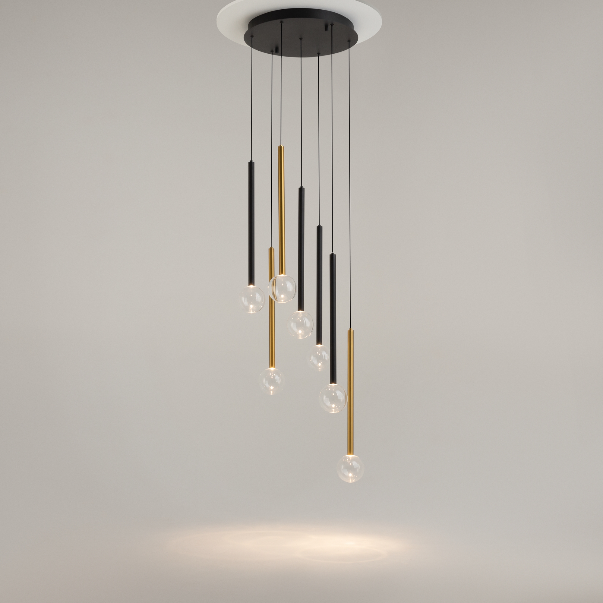 картинка Подвесной светильник Maytoni MOD383PL-L20BBS3K