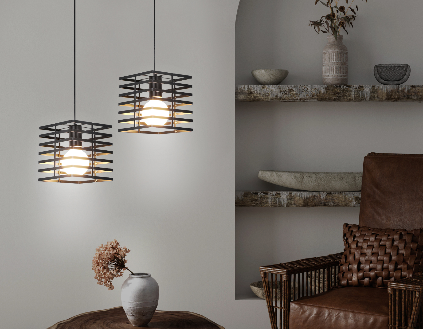 картинка Подвесной светильник в стиле лофт