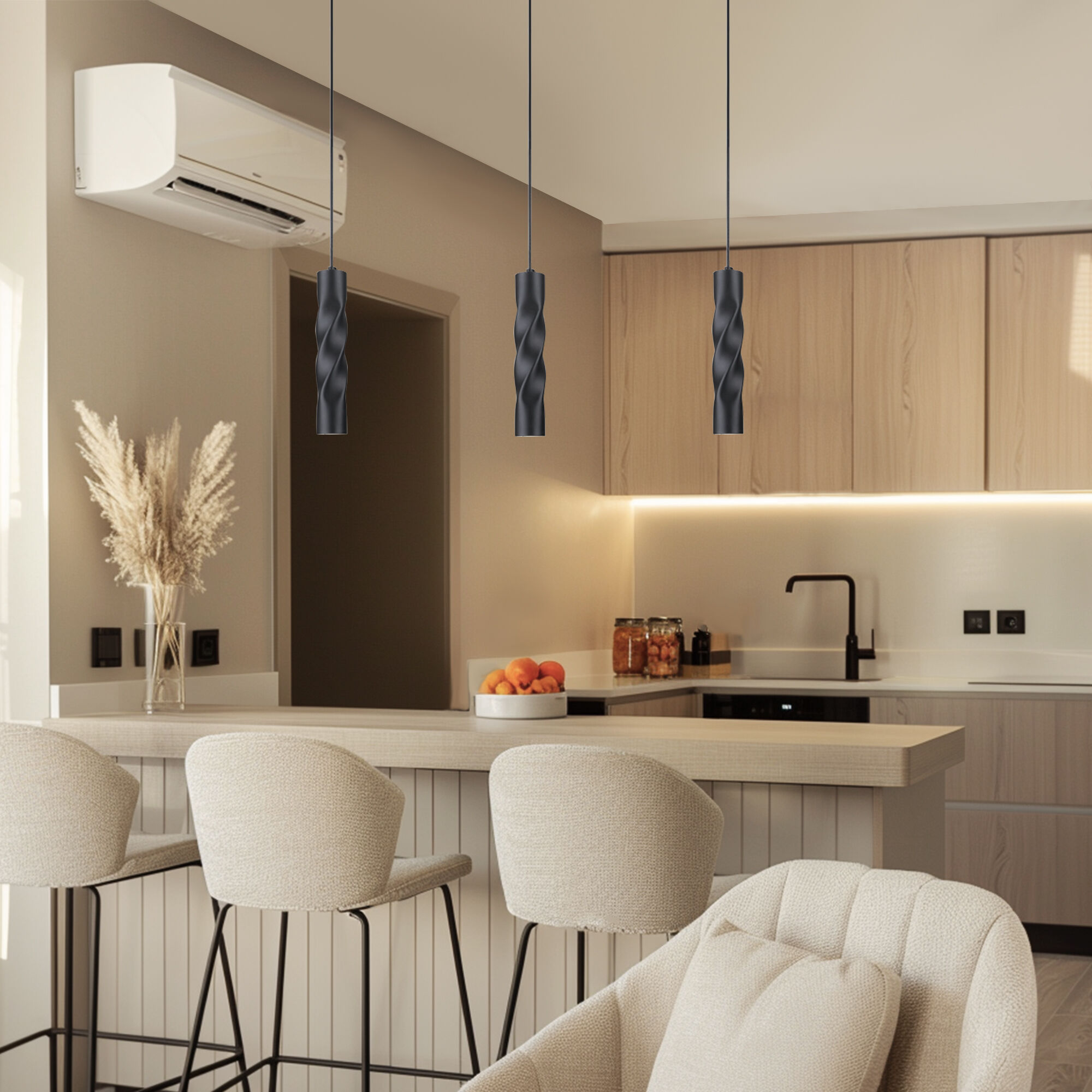 картинка Подвесной LED светильник 50136/1 LED черный