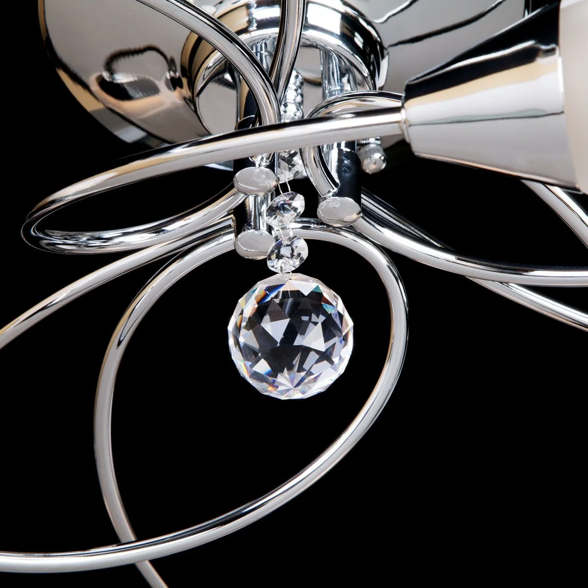 картинка Потолочная люстра с плафонами 2275/9 хром