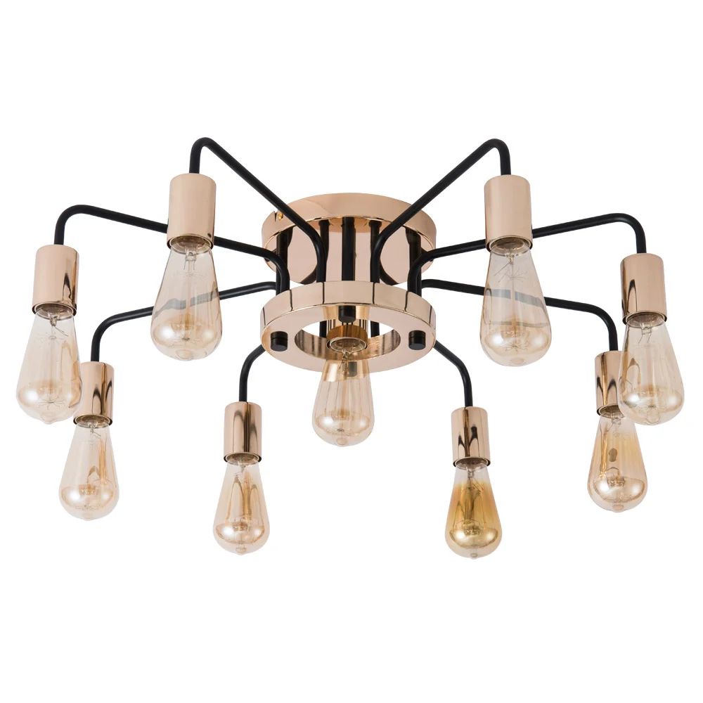 картинка Потолочная люстра Arte Lamp GELO A6001PL-9BK