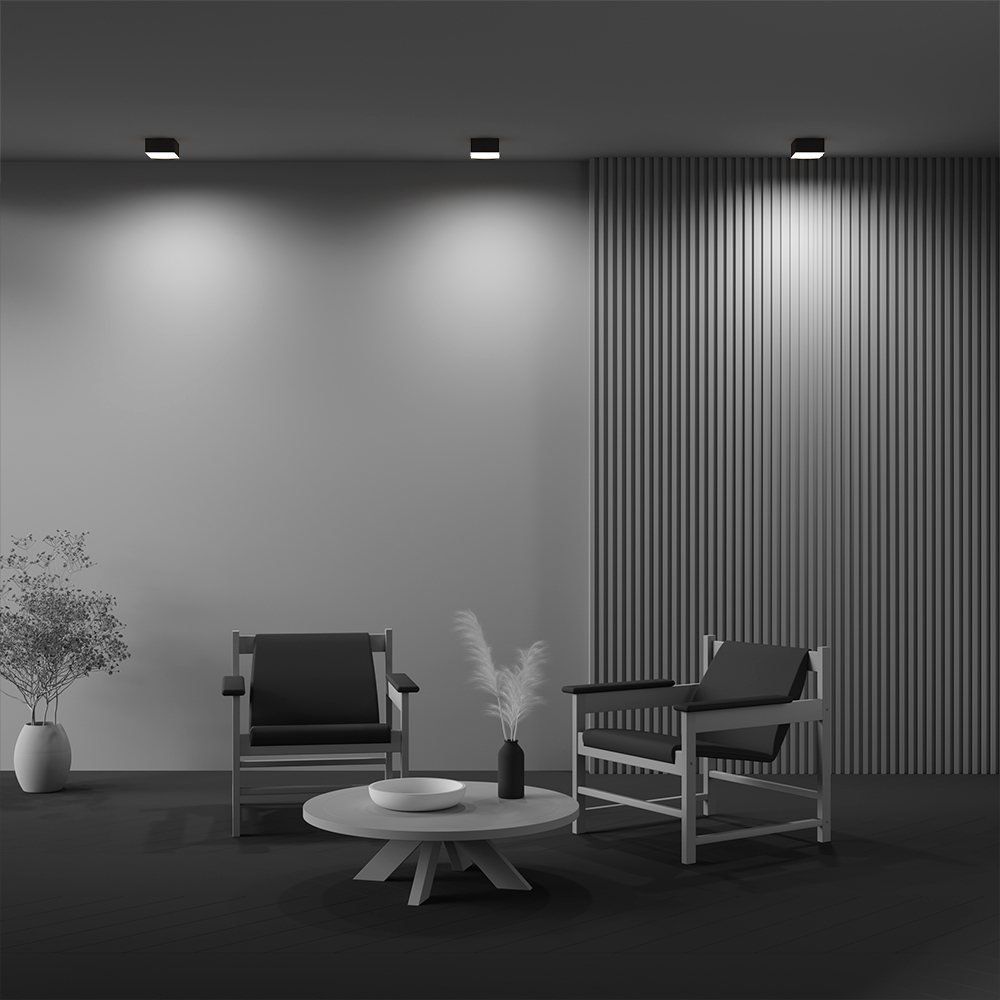 картинка Потолочный светильник Technical C032CL-12W3K-SQ-B