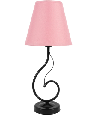 картинка 40128 Светло-розовый (1)  Светильник настольный