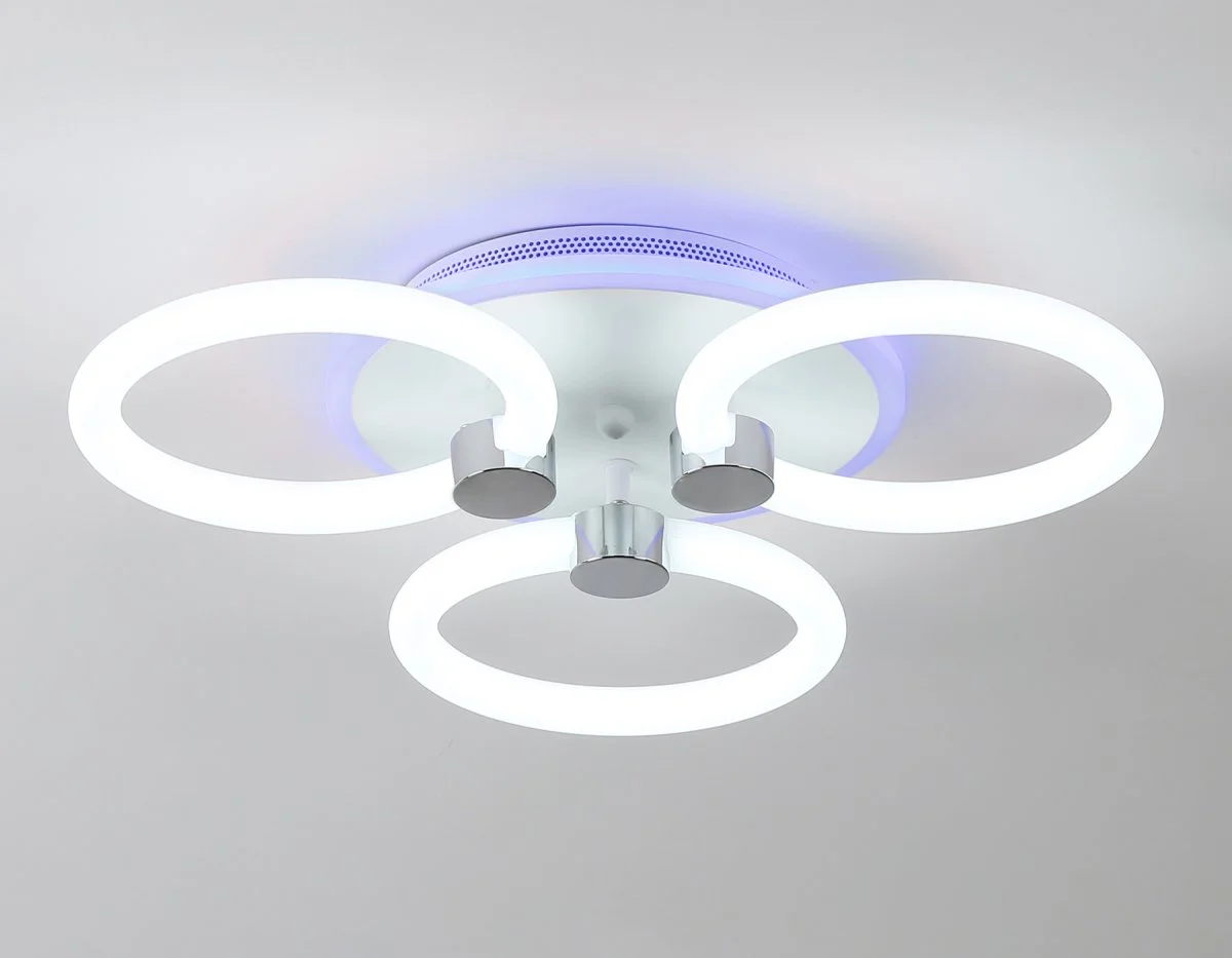 картинка Светодиодный потолочный светильник с подсветкой