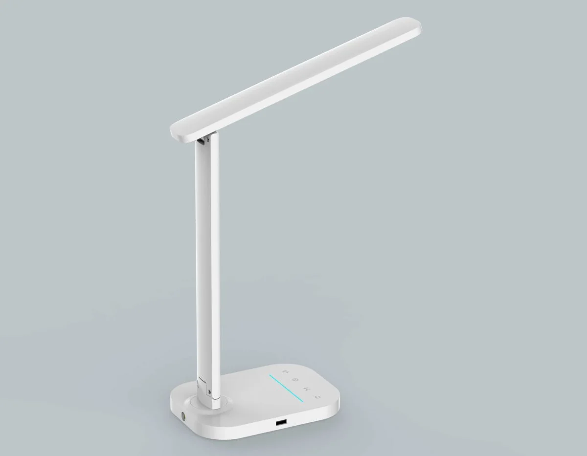 картинка Светодиодная настольная лампа с USB портом и таймером DE444