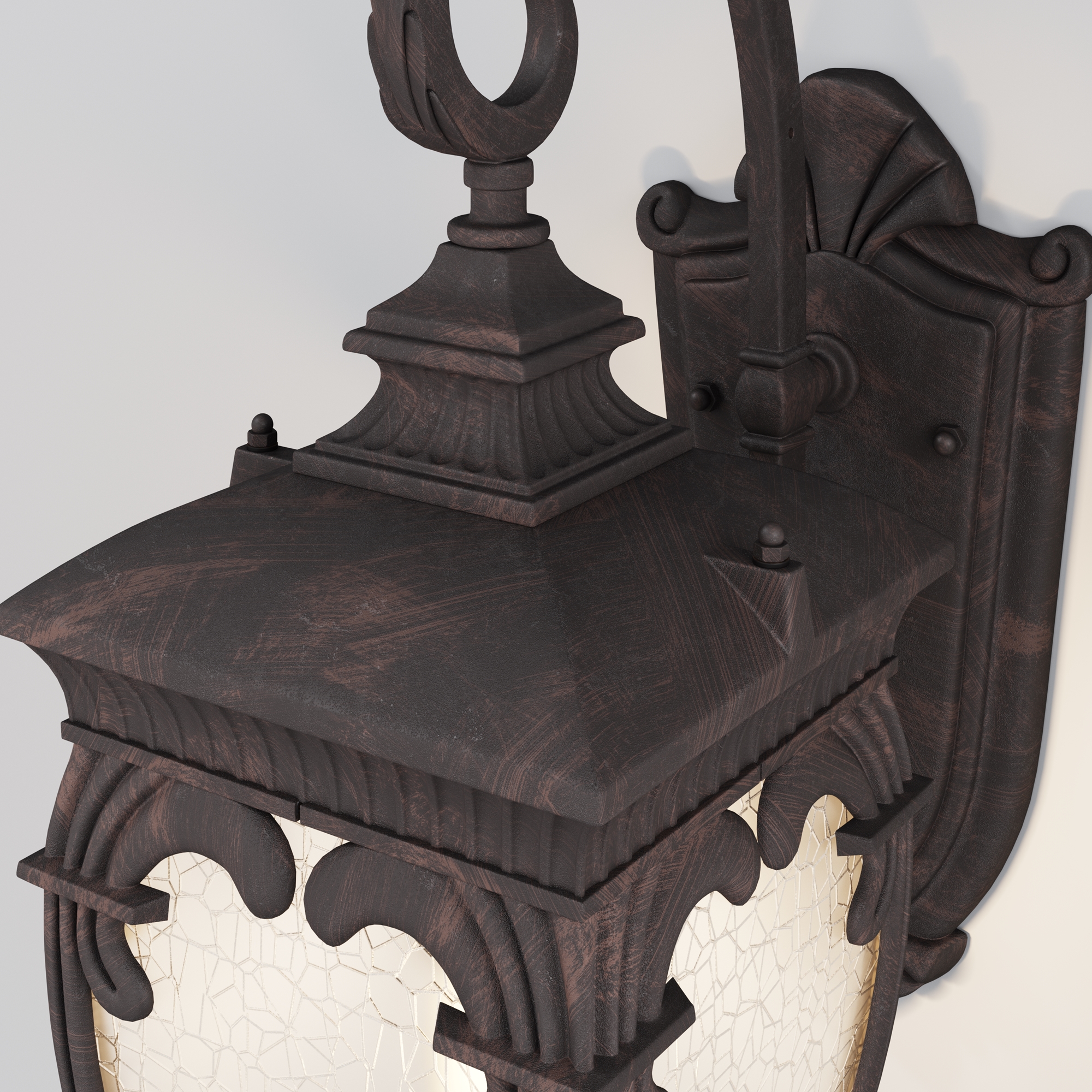 картинка Настенный светильник (бра) Outdoor O414WL-01BZ