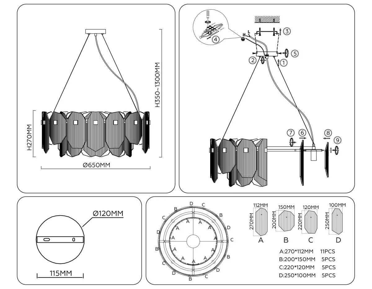 картинка Подвесной светильник LH31203