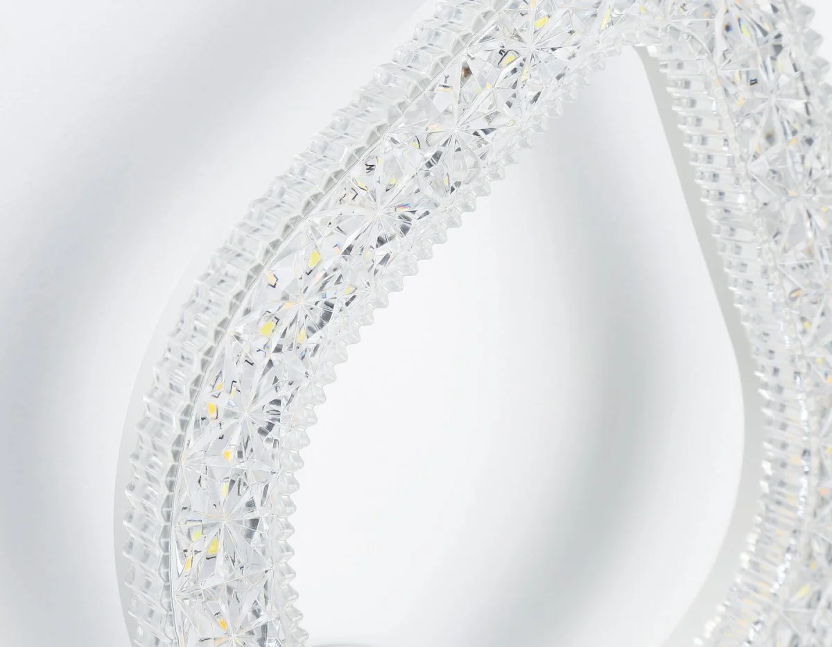 картинка Потолочный светодиодный светильник с RGB подсветкой и пультом