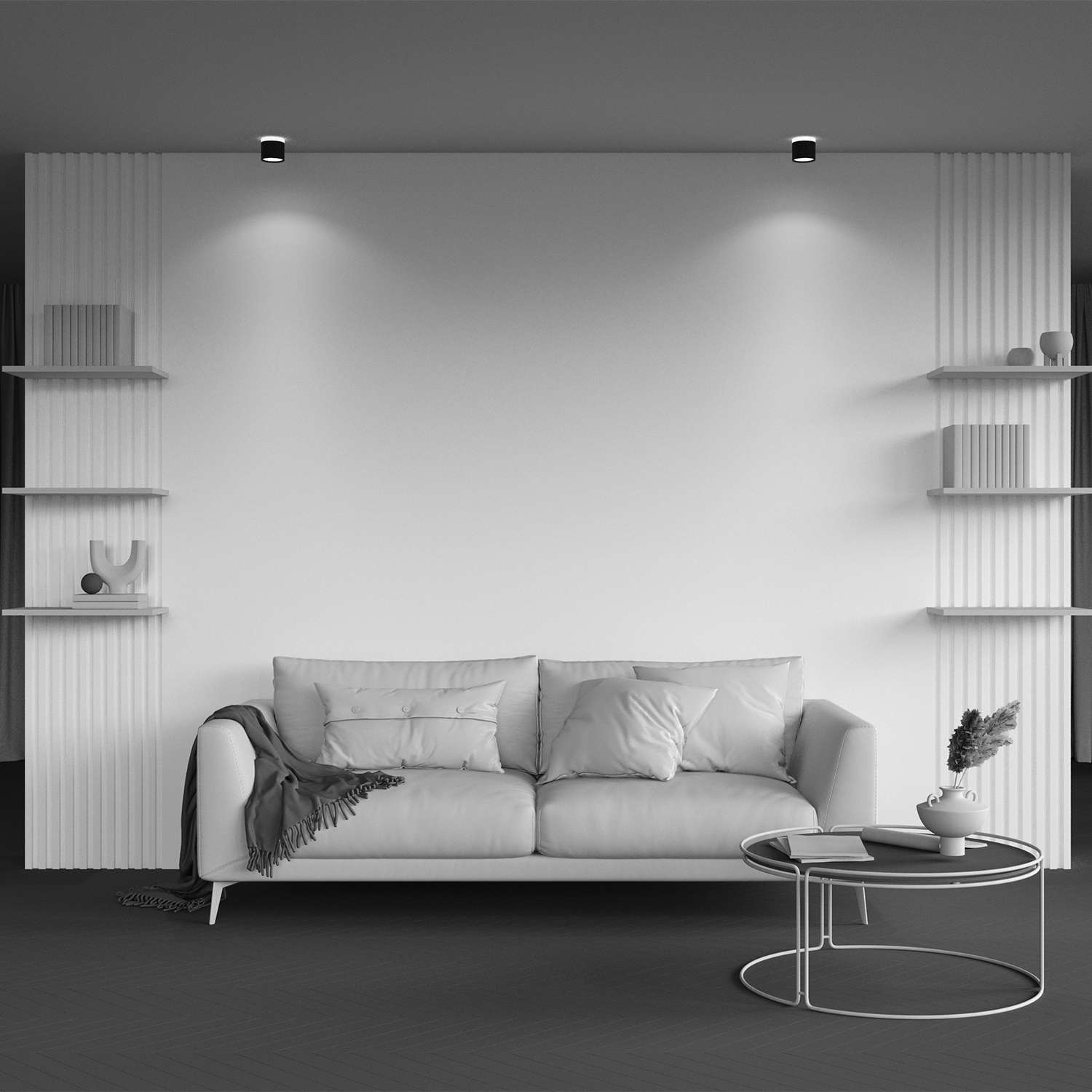 картинка Потолочный светильник Technical C120CL-GX53-B