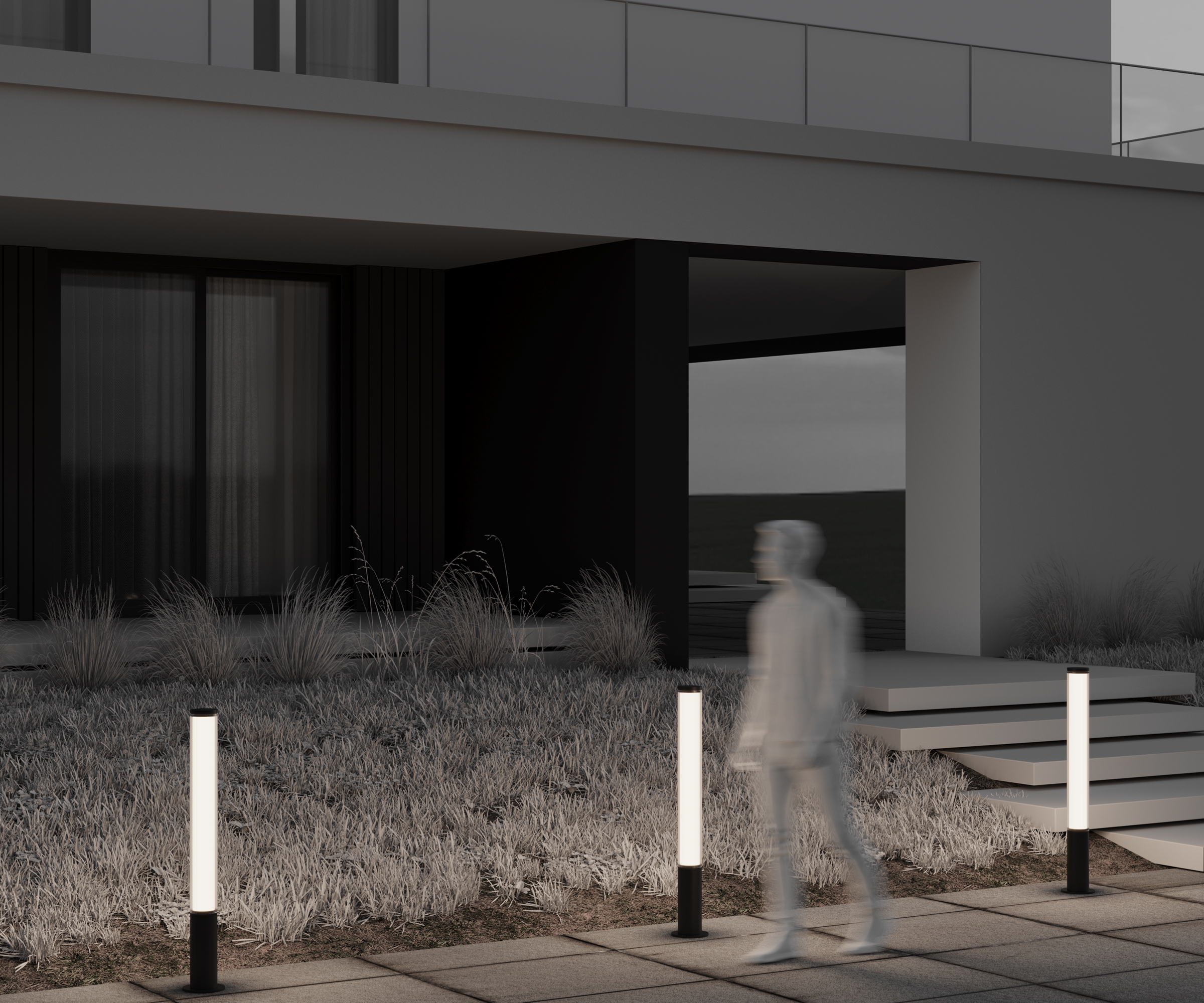 картинка Ландшафтный светильник Outdoor O467FL-L50B3K