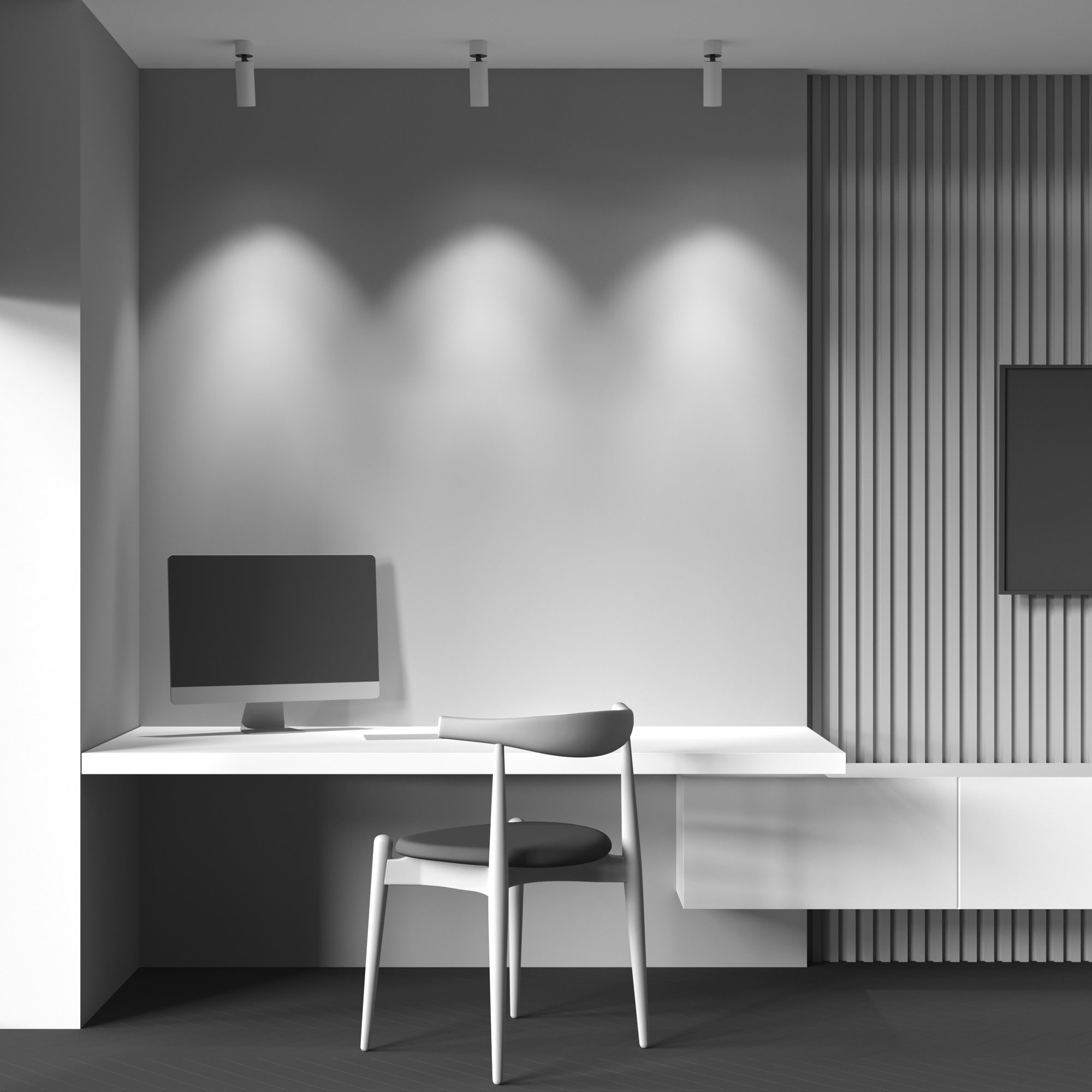 картинка Потолочный светильник Technical C055CL-L12W3K-W-W