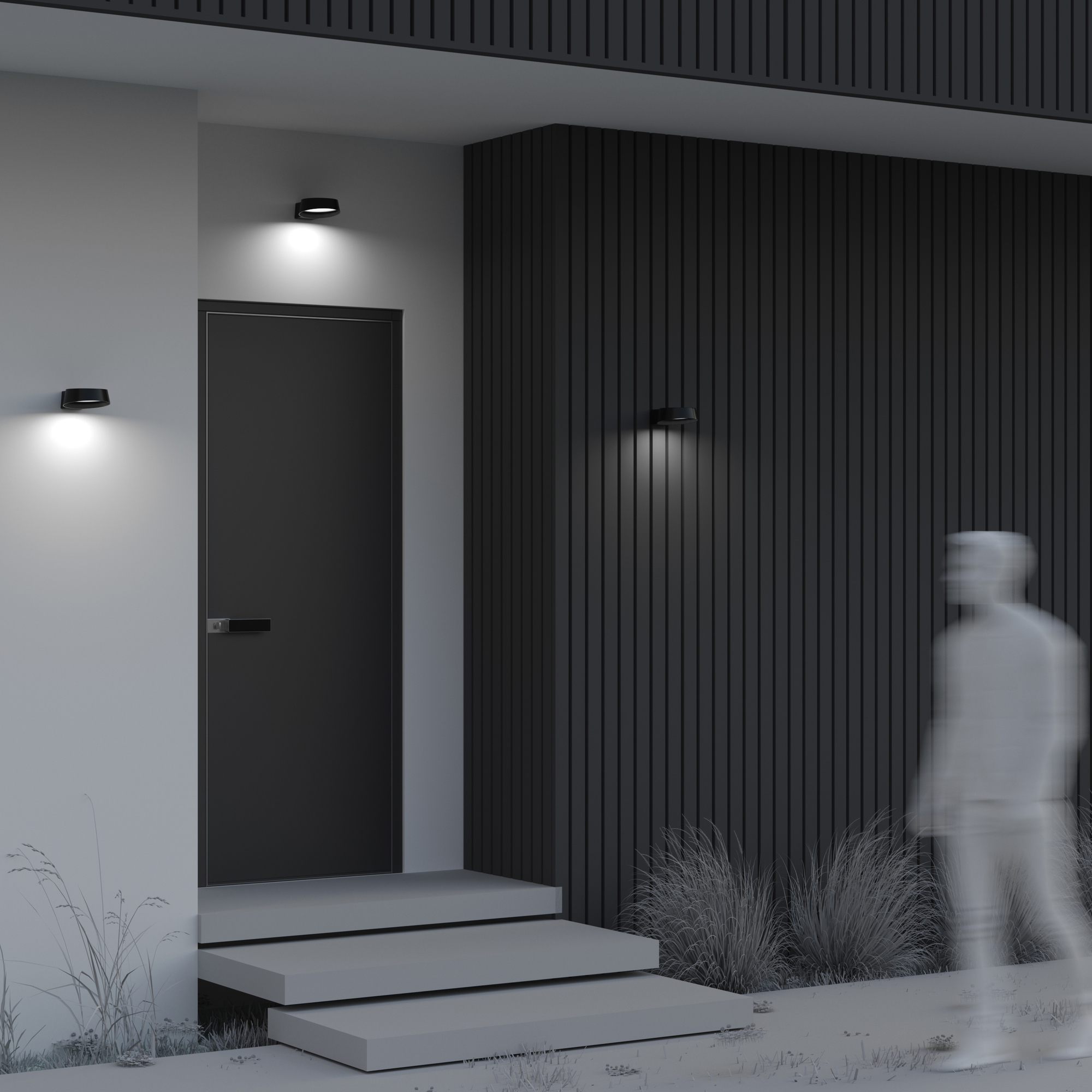 картинка Настенный светильник (бра) Outdoor O443WL-L12GF3K