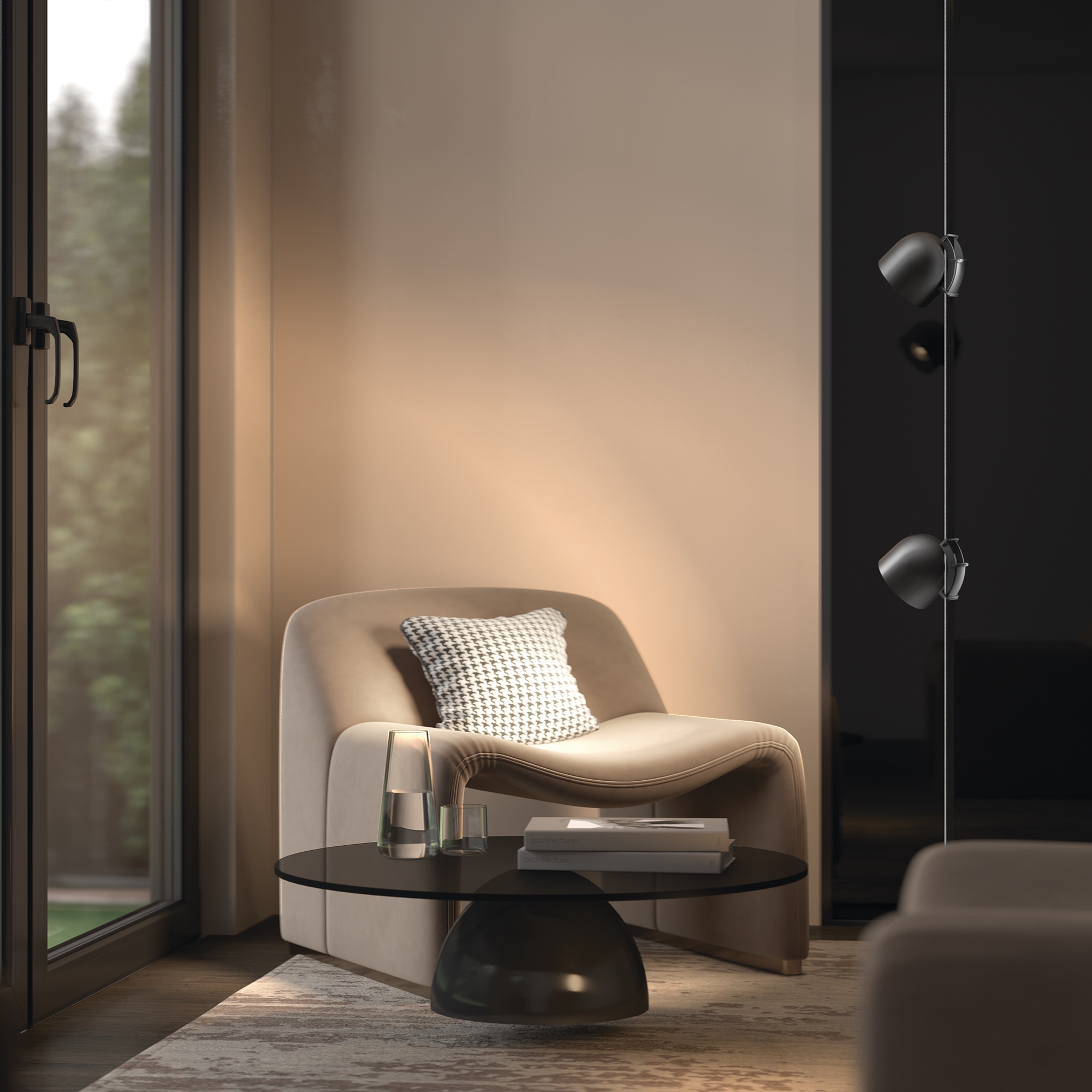 картинка Подвесной светильник Technical TR124B-12W3K-M-B