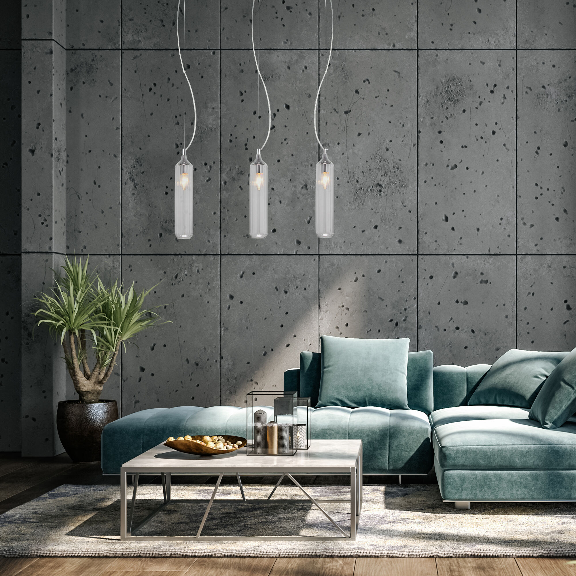 картинка Подвесной светильник 50252/1 прозрачный