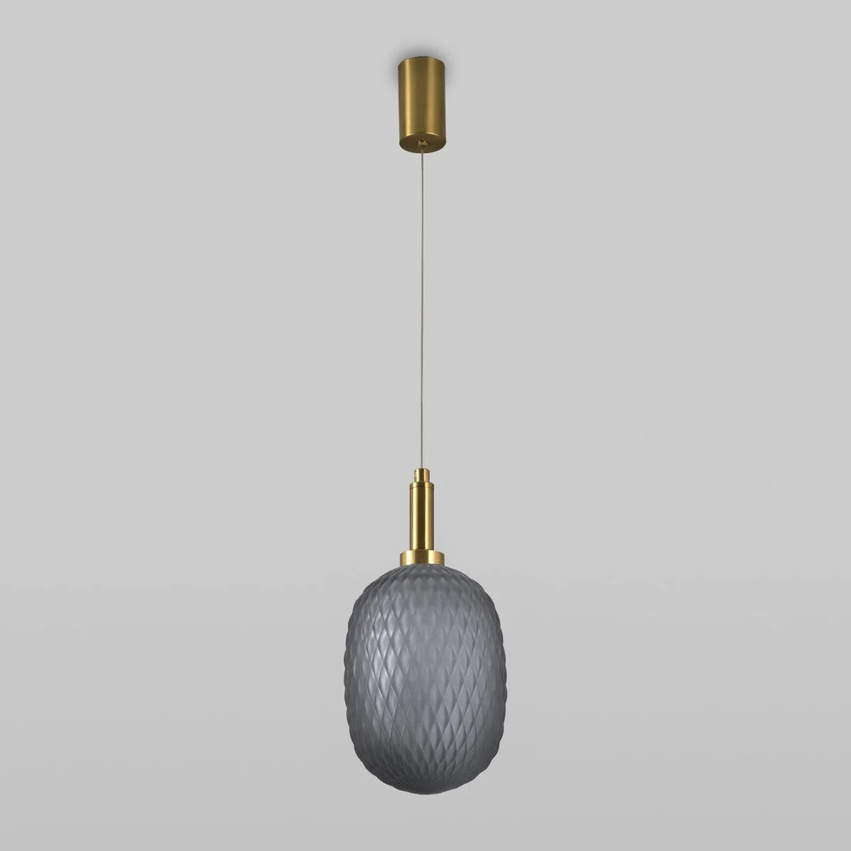 картинка Подвесной светильник со стеклянным плафоном 50266/1 дымчатый