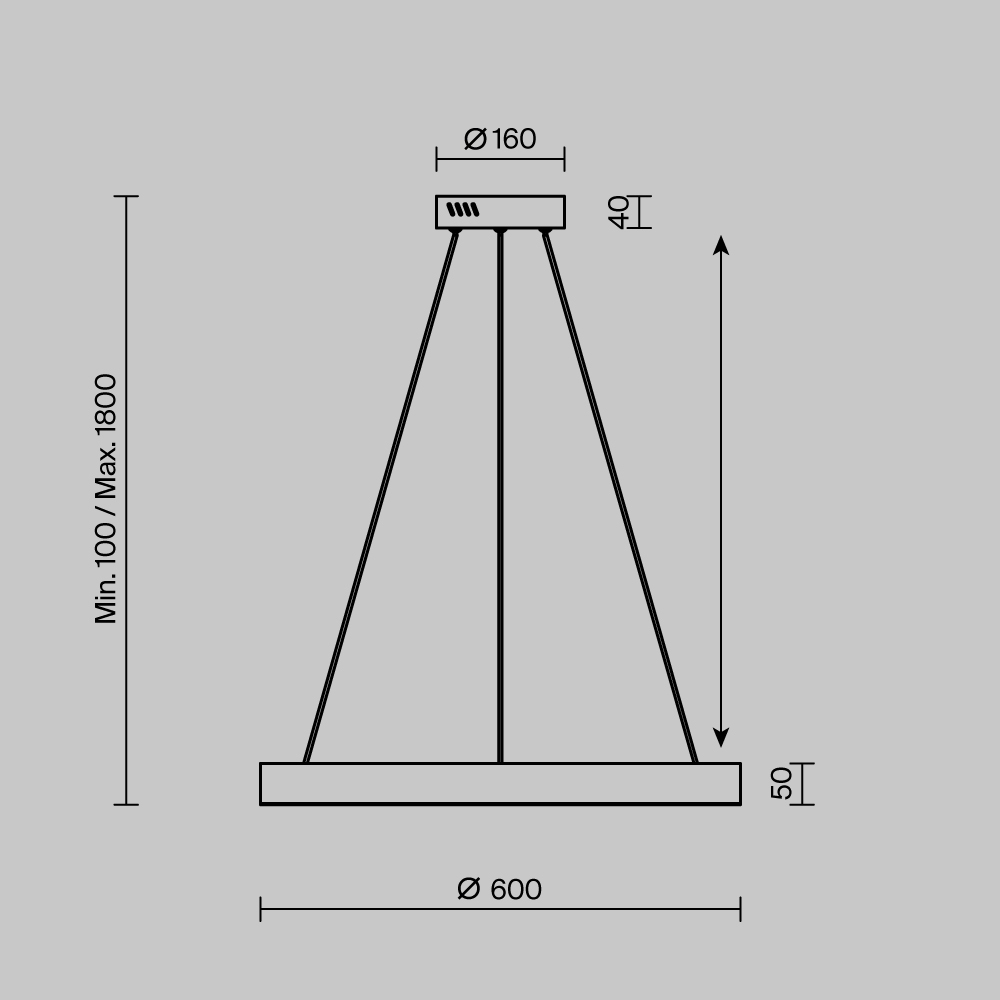 картинка Подвесной светильник Maytoni MOD415PL-L45BS4K