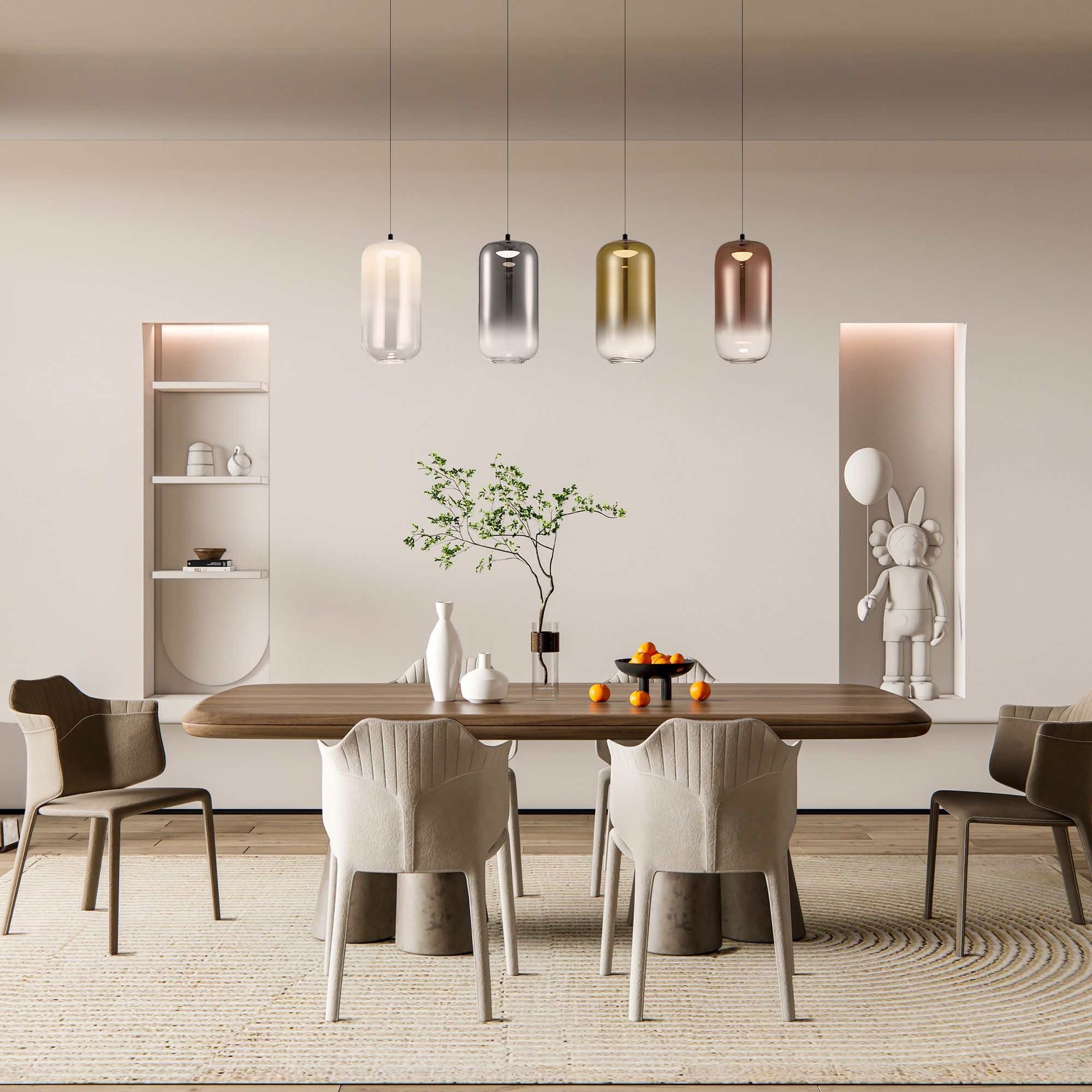 картинка Подвесной светильник Freya FR6134PL-L4G