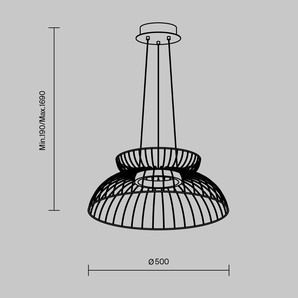 картинка Подвесной светильник Freya FR5398PL-L6B