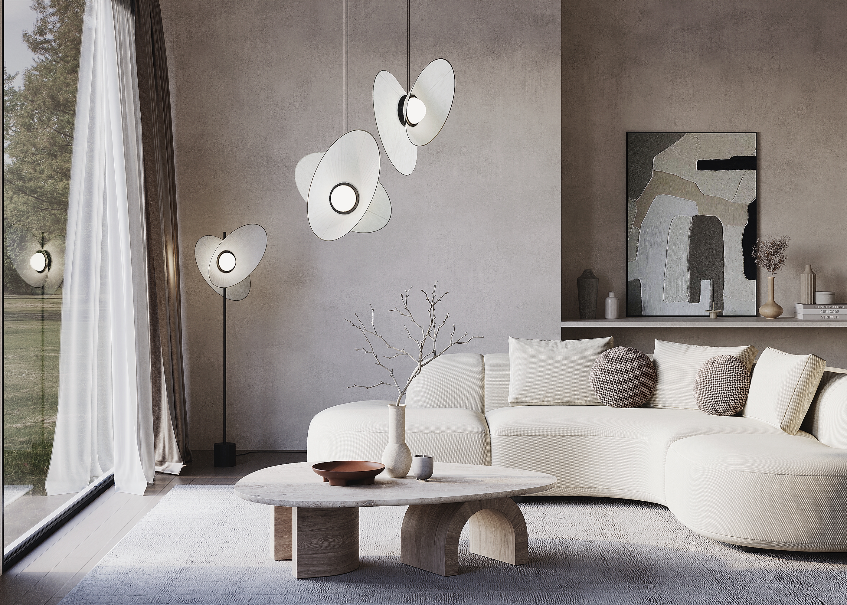 картинка Подвесной светильник Maytoni MOD396PL-L10GR3K