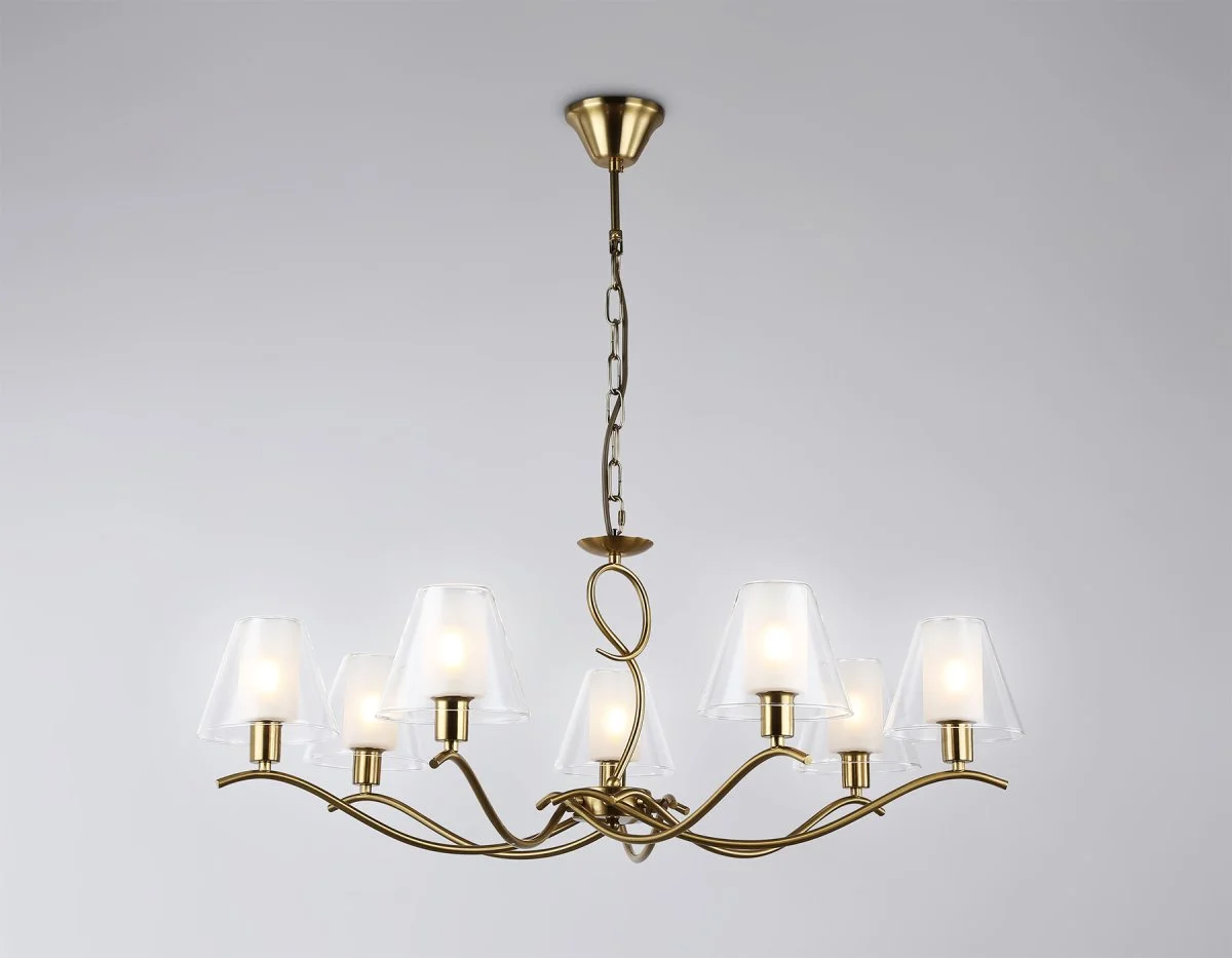 картинка Подвесная люстра со стеклянными плафонами LH57093