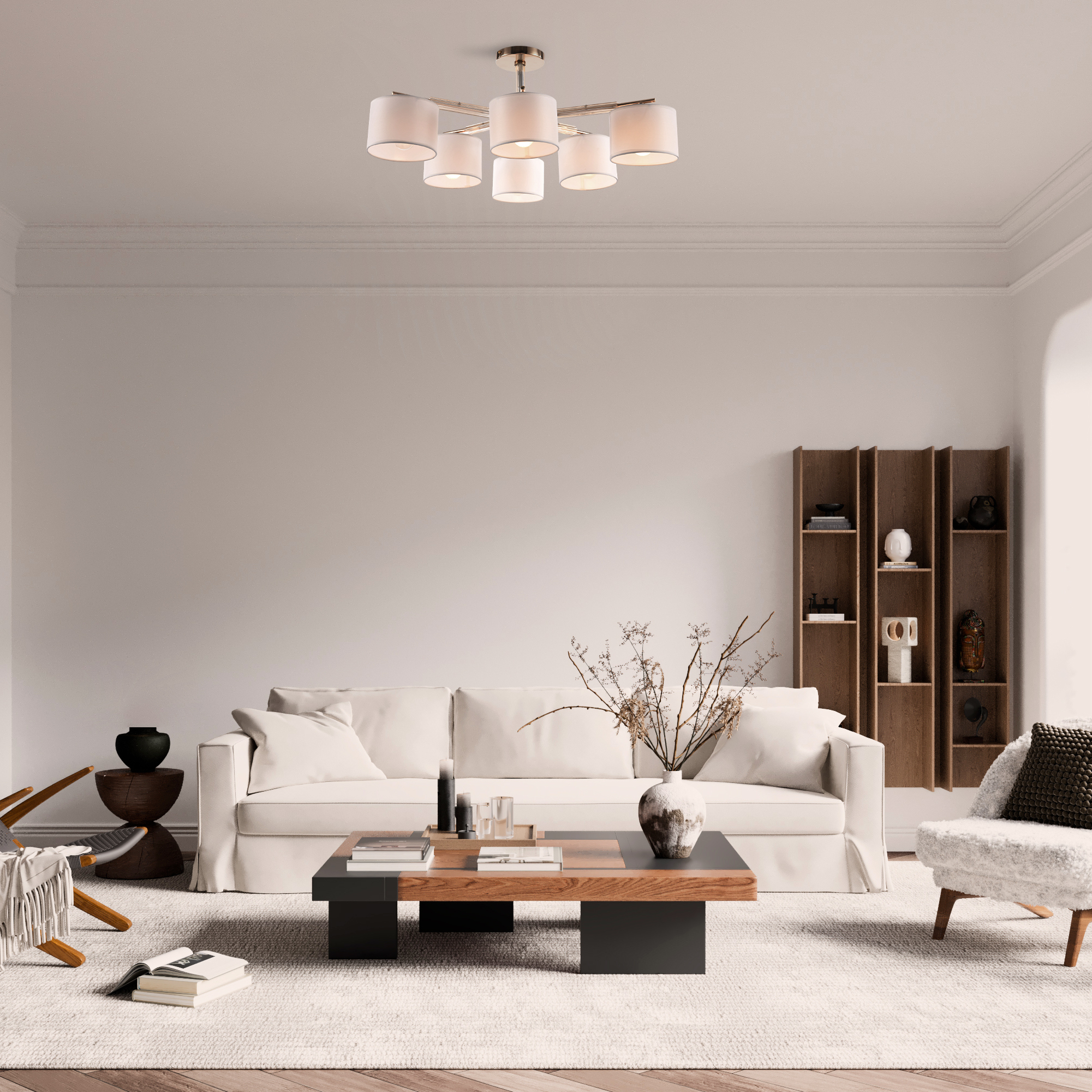 картинка Потолочный светильник Freya FR5386CL-06G