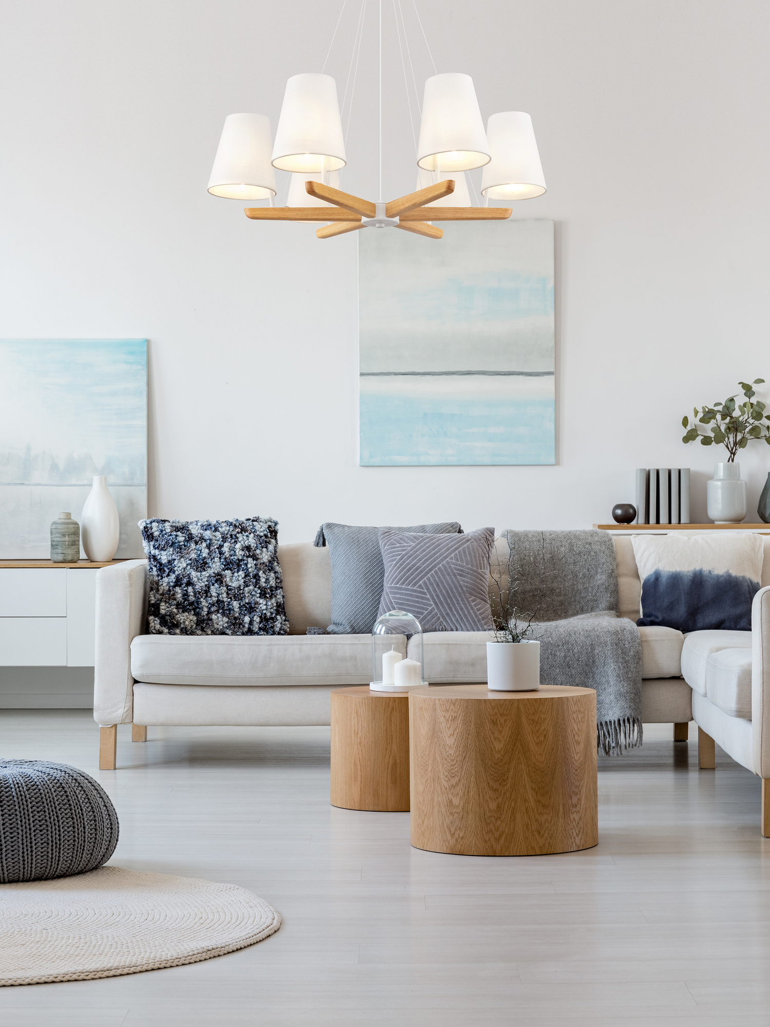 картинка Подвесной светильник Freya FR8019PL-06W