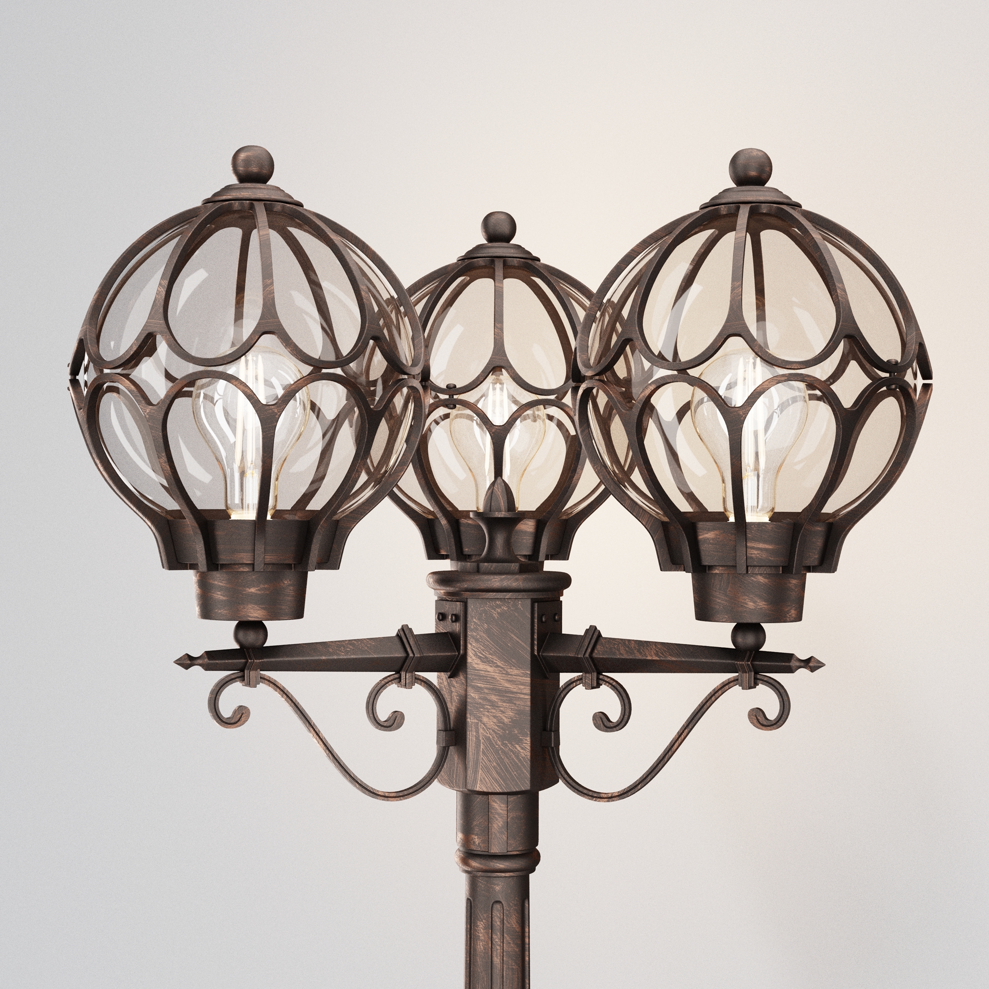 картинка Садово-парковый светильник Outdoor O023FL-03G