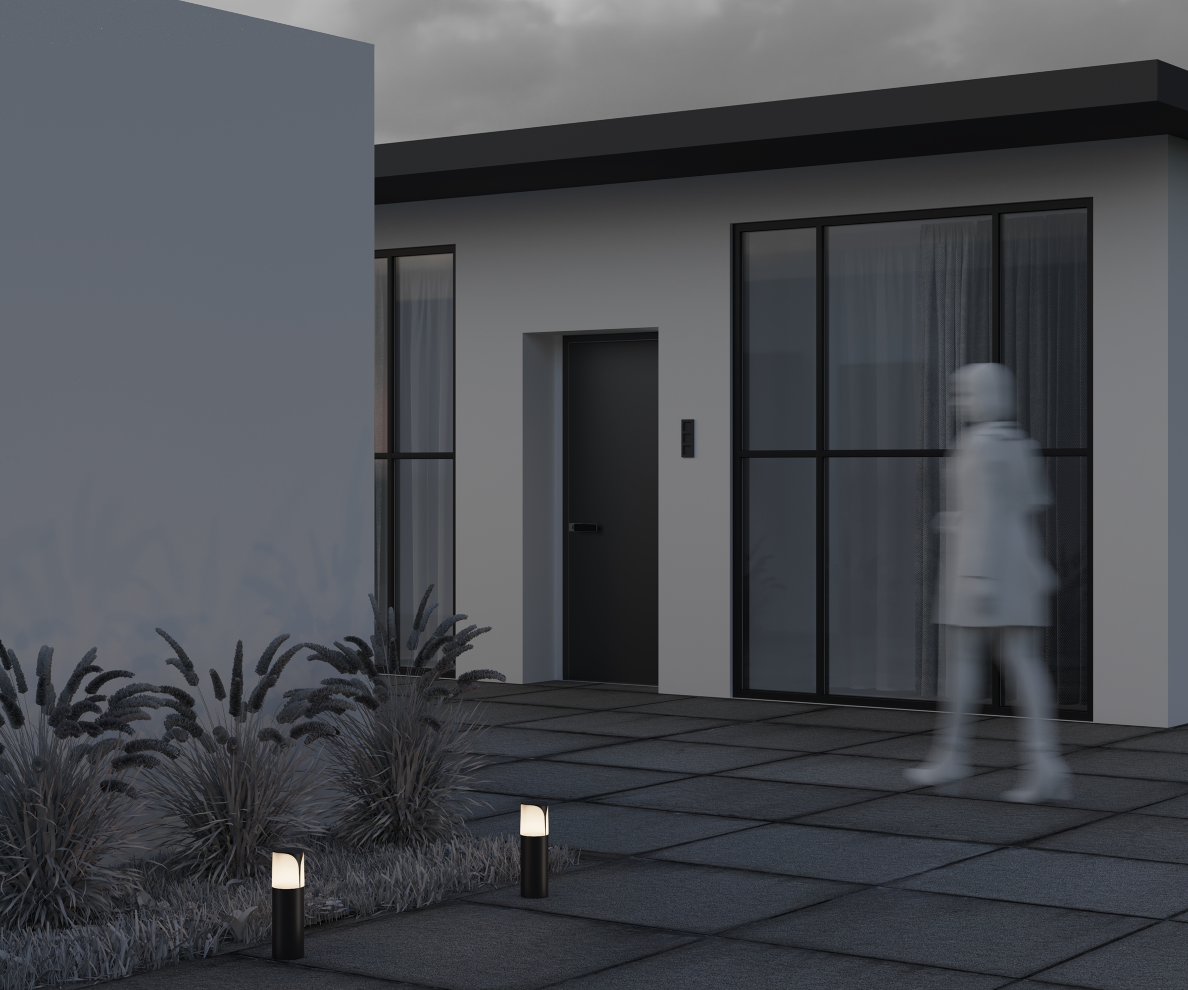 картинка Ландшафтный светильник Outdoor O017FL-01B