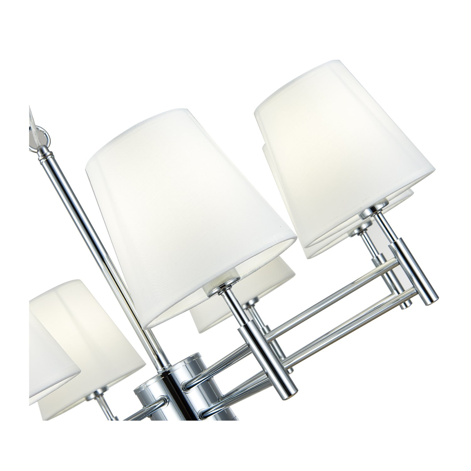 картинка SLE105403-08 Светильник подвесной Хром/Белый E14 8*40W