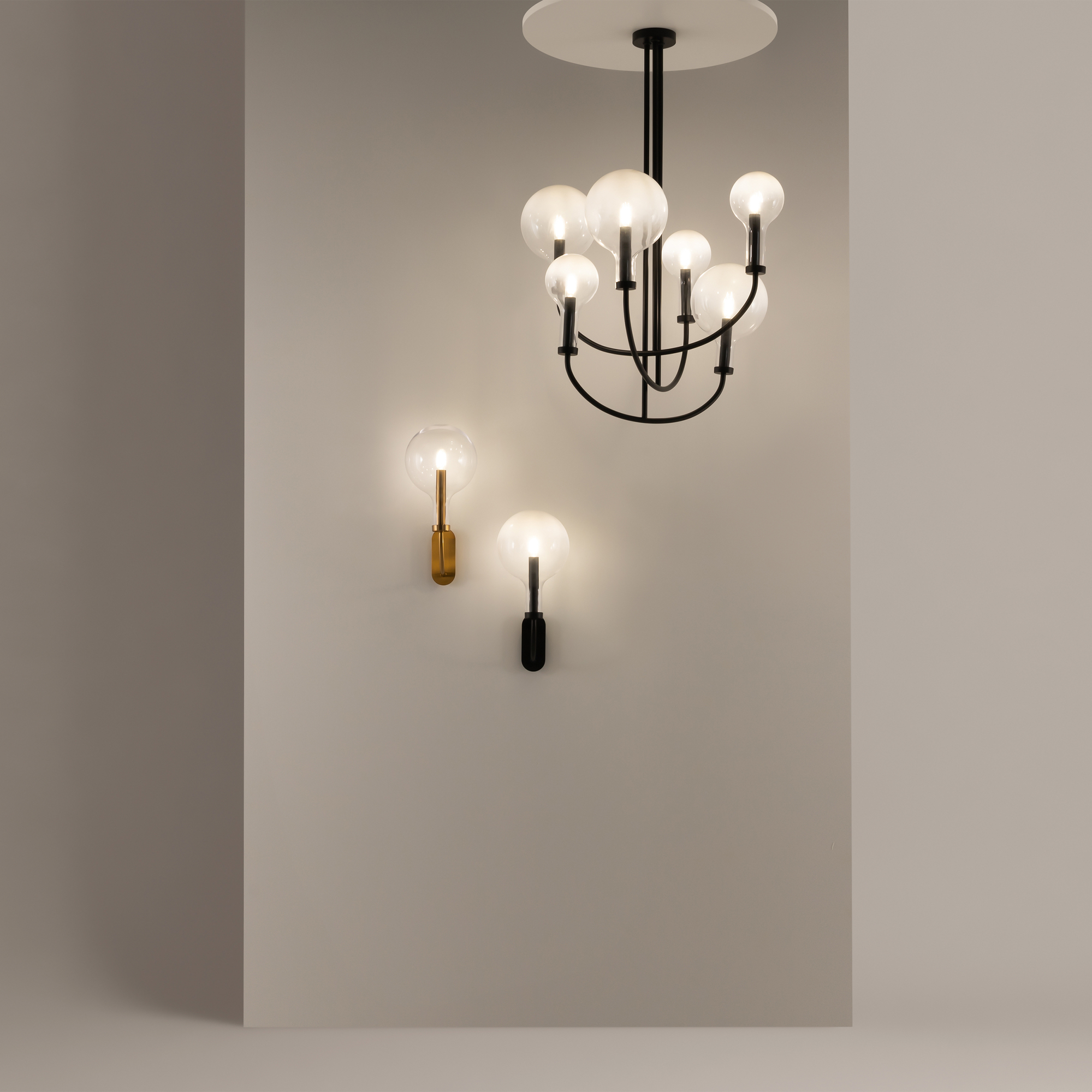 картинка Подвесной светильник Maytoni MOD333PL-06B