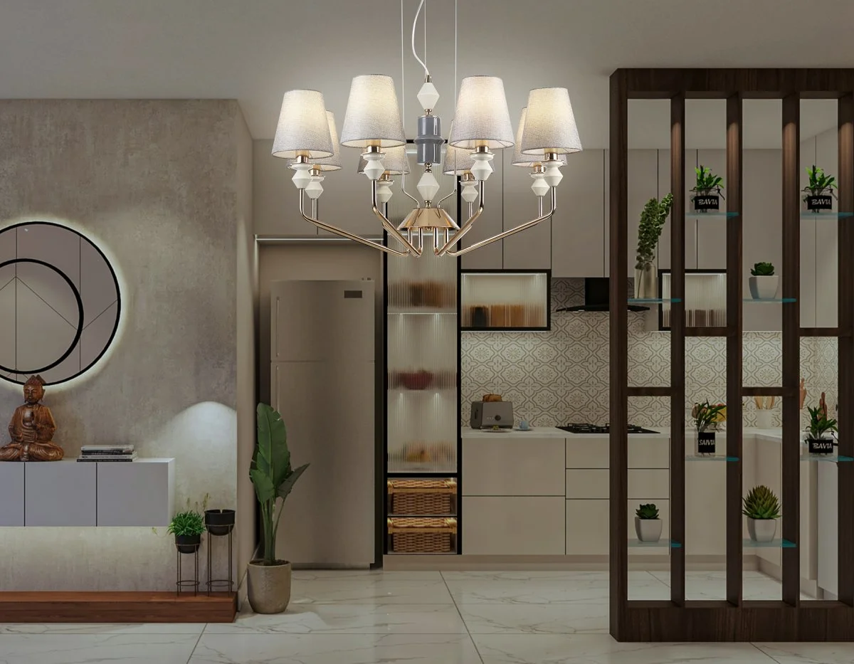 картинка Подвесная люстра с абажурами LH75403