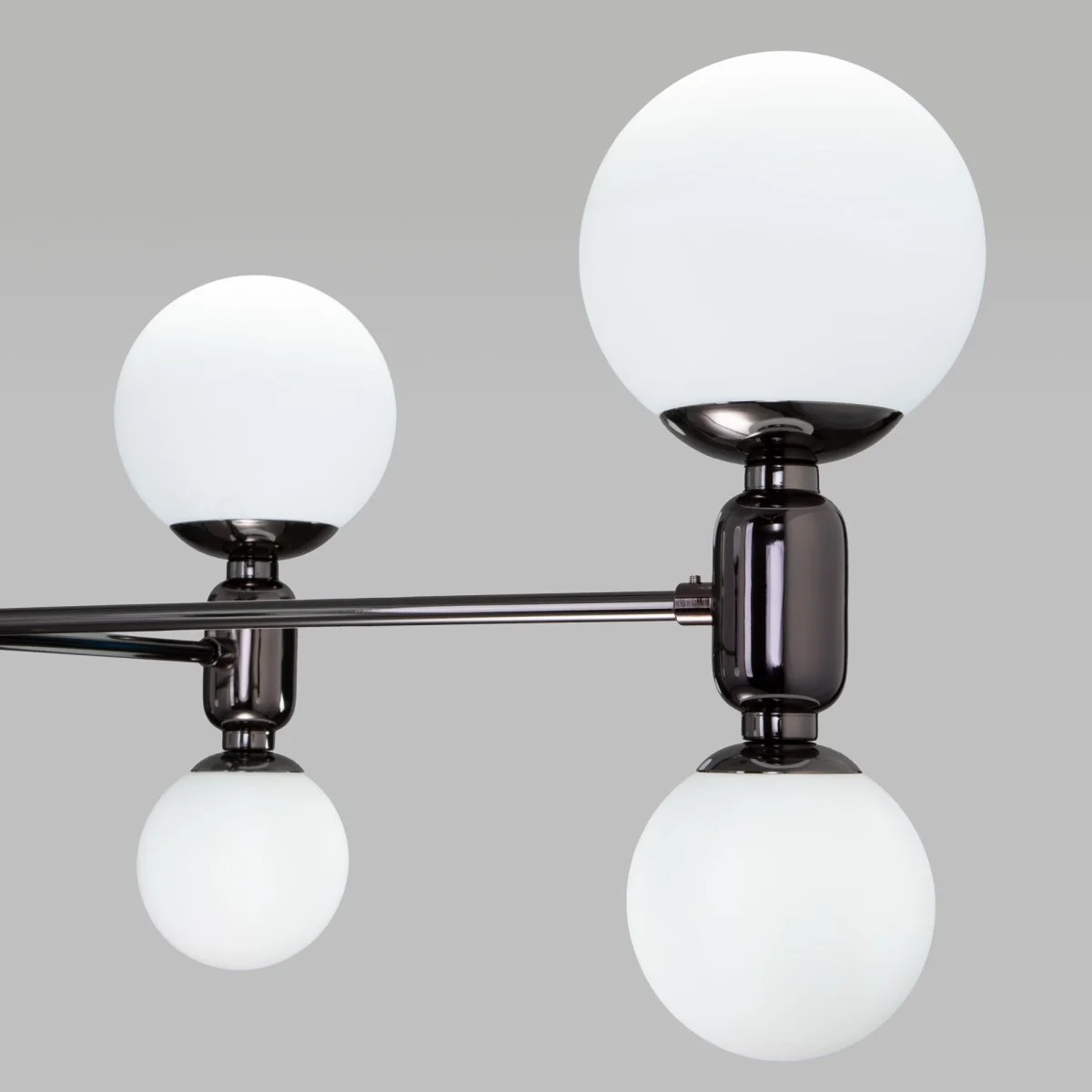 картинка Подвесная люстра 30182/8 черный жемчуг