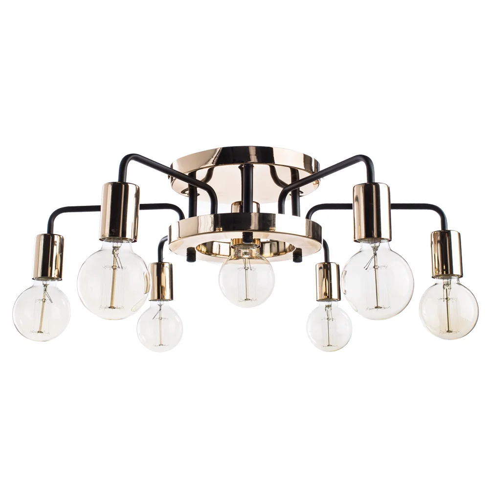 картинка Потолочная люстра Arte Lamp GELO A6001PL-7BK