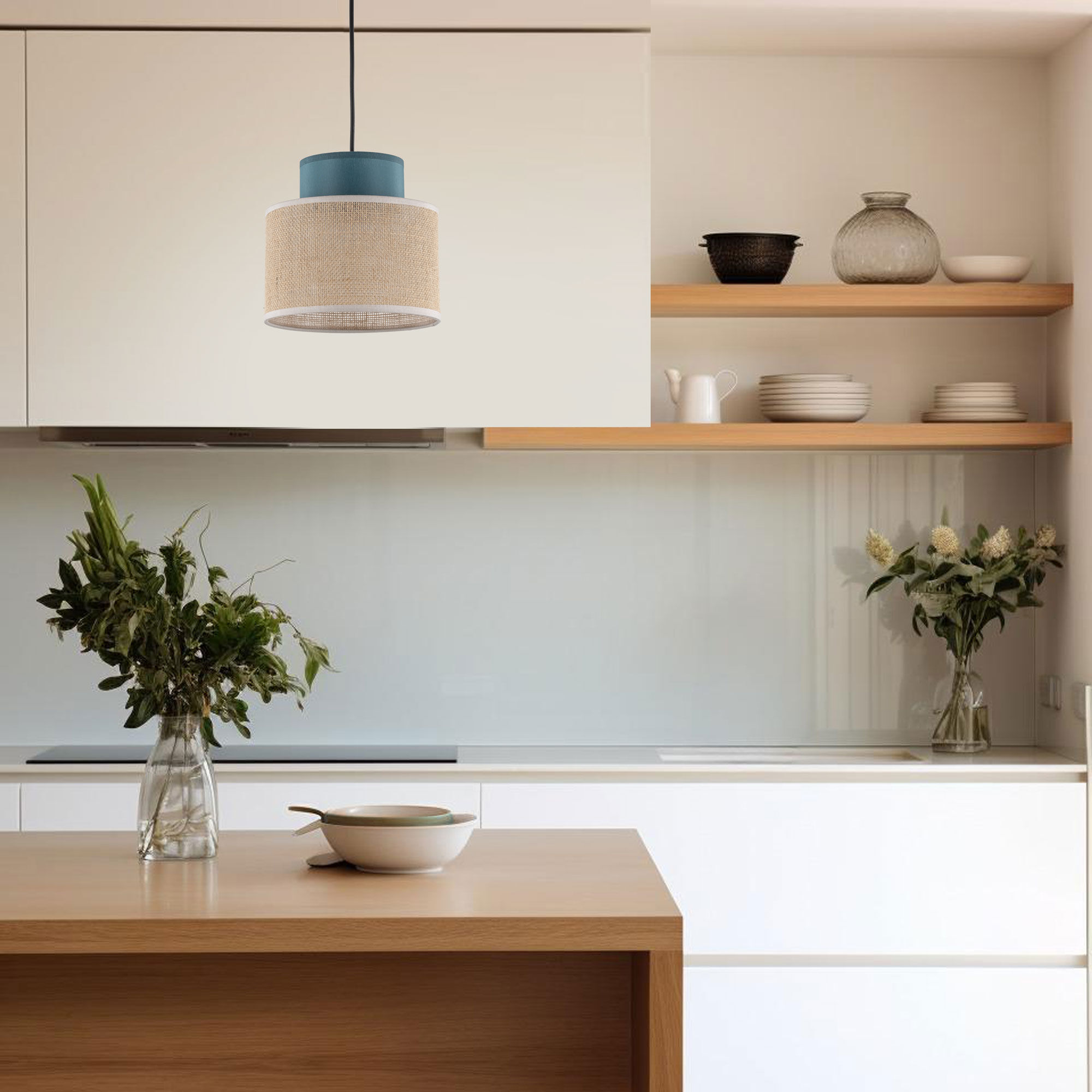 картинка Подвесной светильник с тканевым рассеивателем 3257 Duo