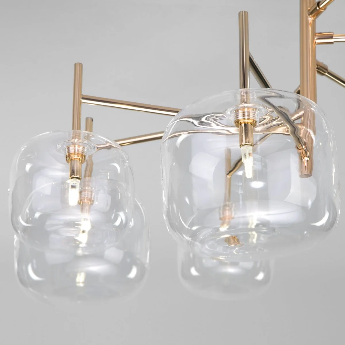 картинка Потолочная люстра в стиле лофт 70128/7 золото